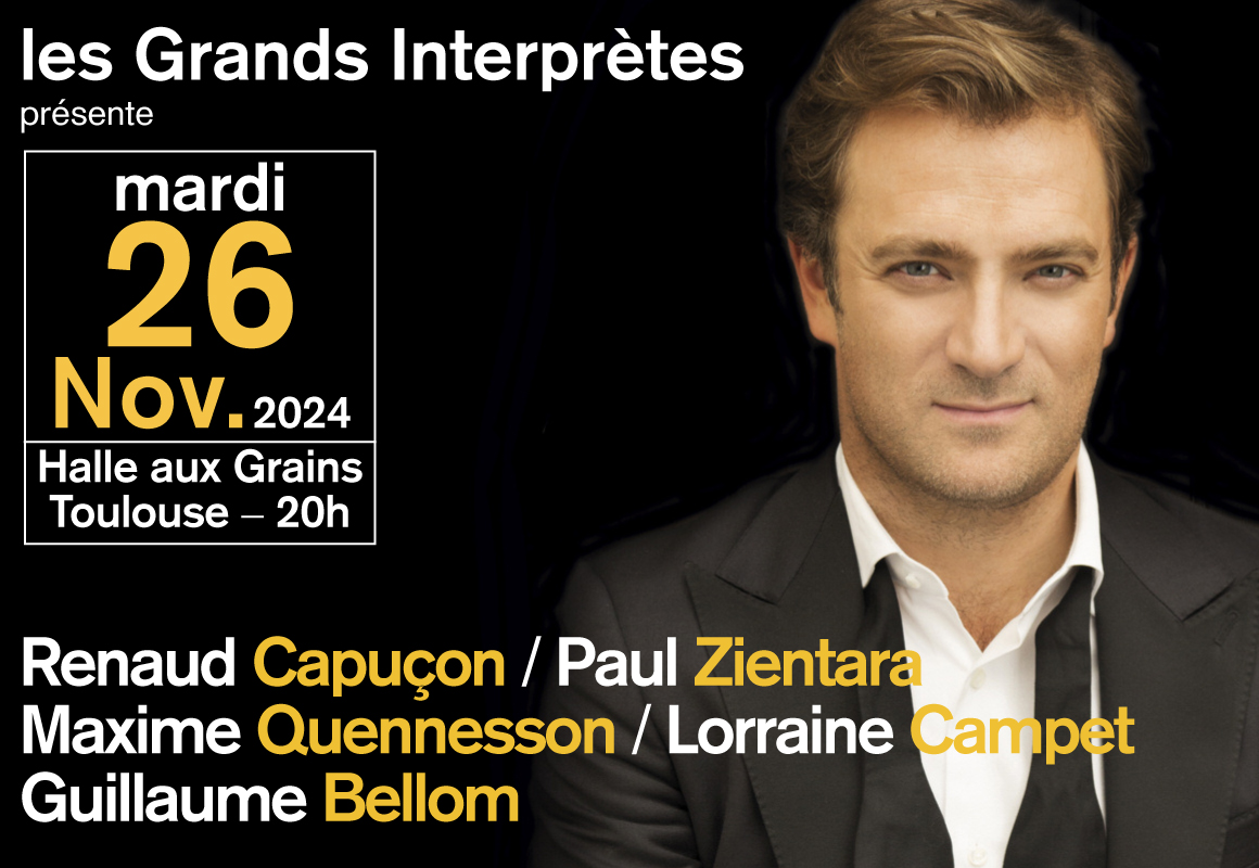 Grands Interprètes Renaud Capuçon News