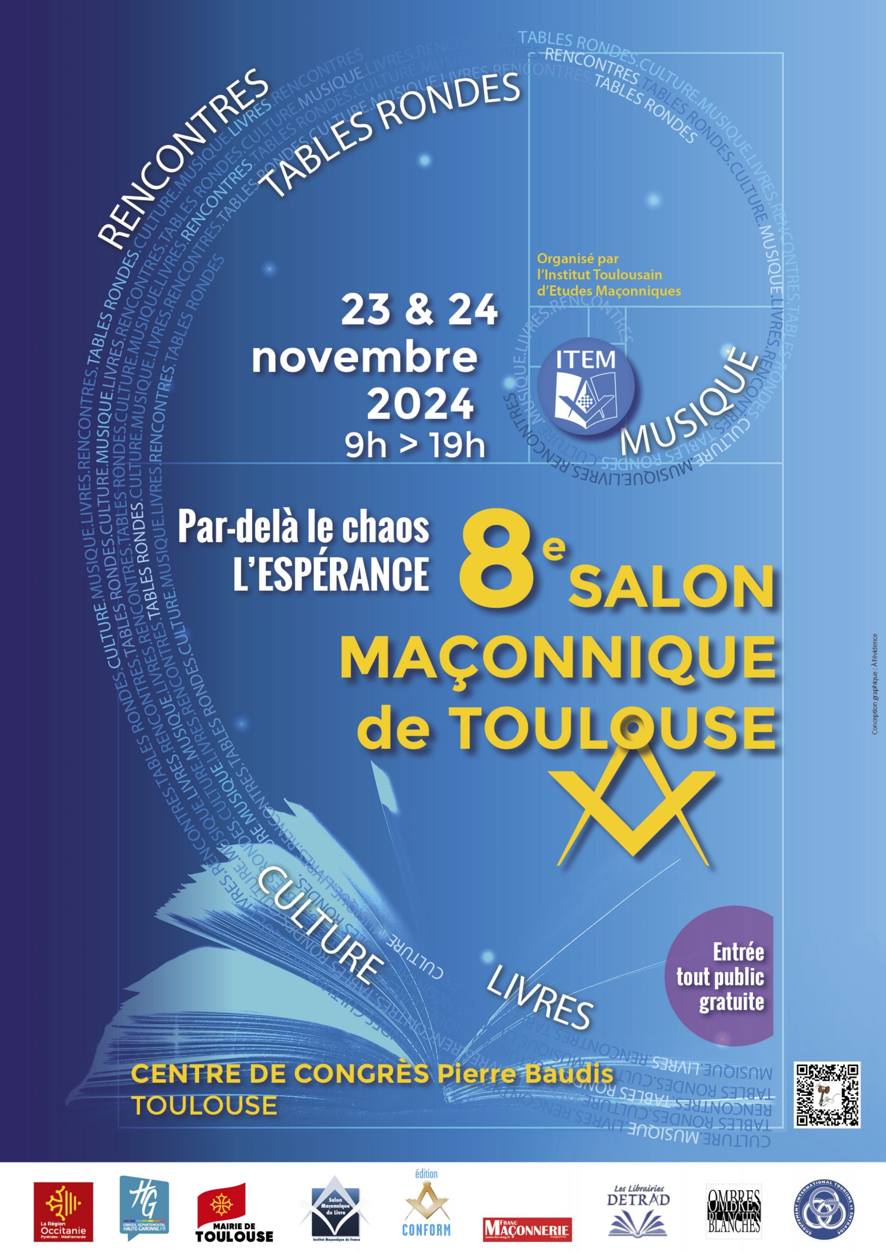 Salon Maçonnique Centre Baudis Affiche