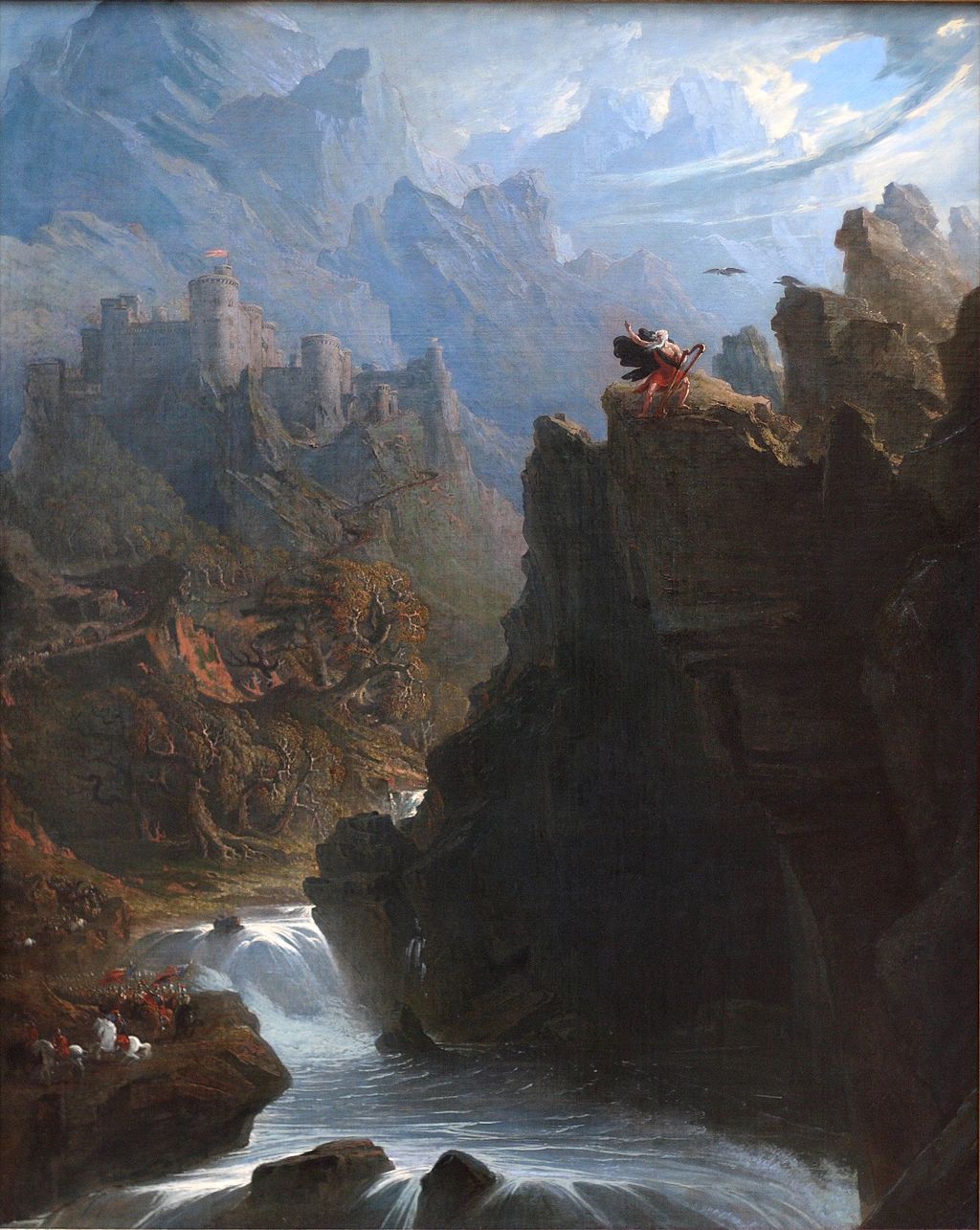 The Bard, Tableau De John Martin (1817)