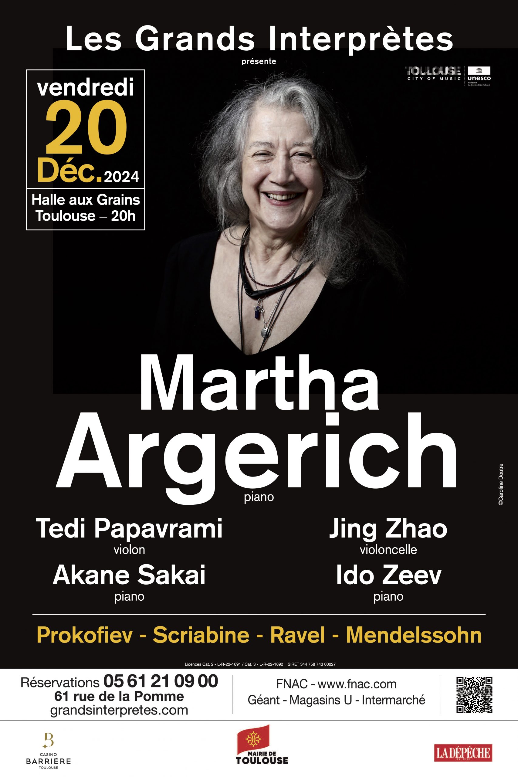 Les Grands Interprètes Martha Argerich