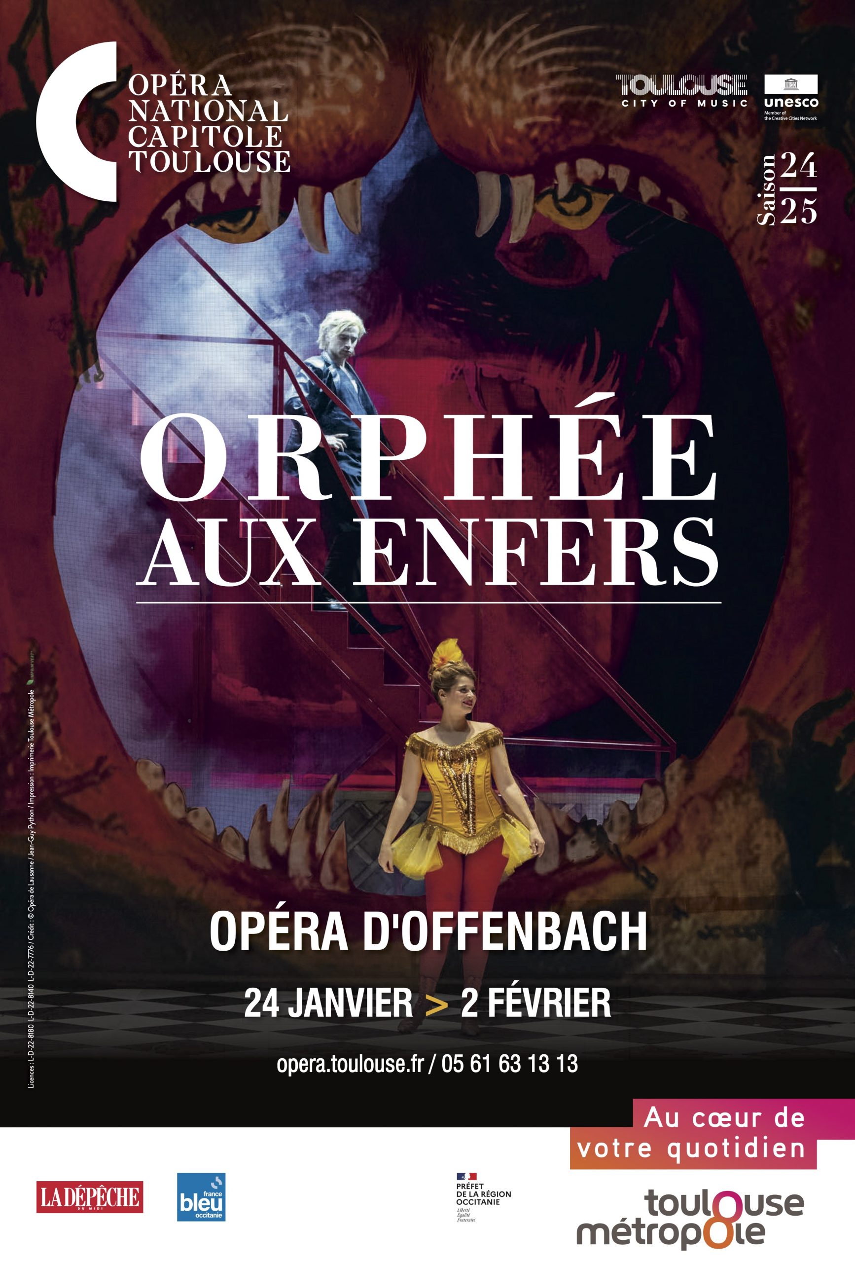 Opéra National Du Capitole Orphée Aux Enfers