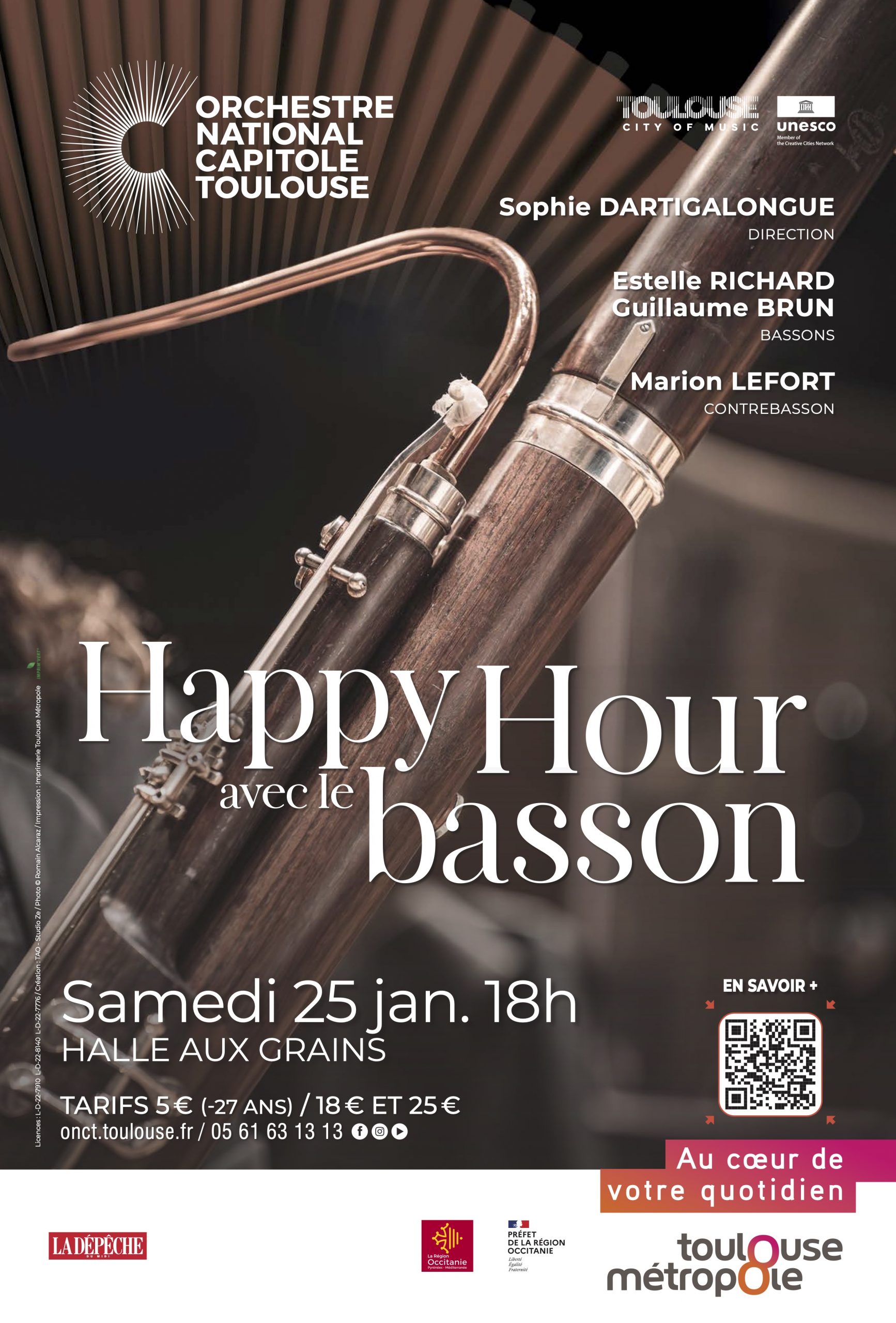 Orchestre National Du Capitole Happy Hour Avec Le Basson