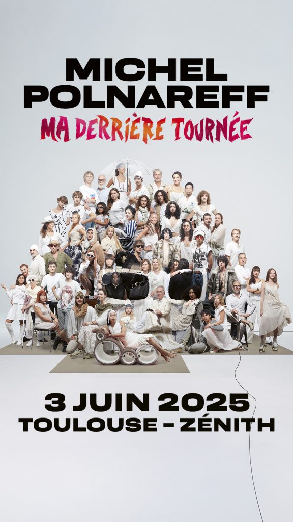 Affiche Michel Polnareff Tournée 2025