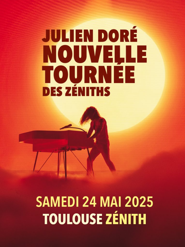 Julien Doré affiche tournée