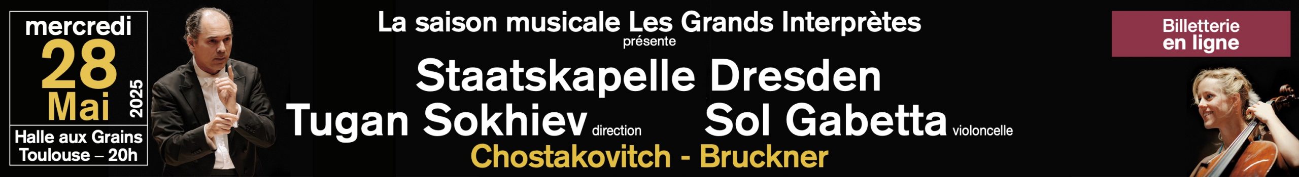 Grands Interprètes Tugan Sokhiev Billetterie