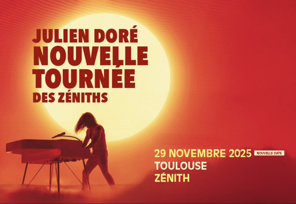 Affiche Julien Doré Nov 2025