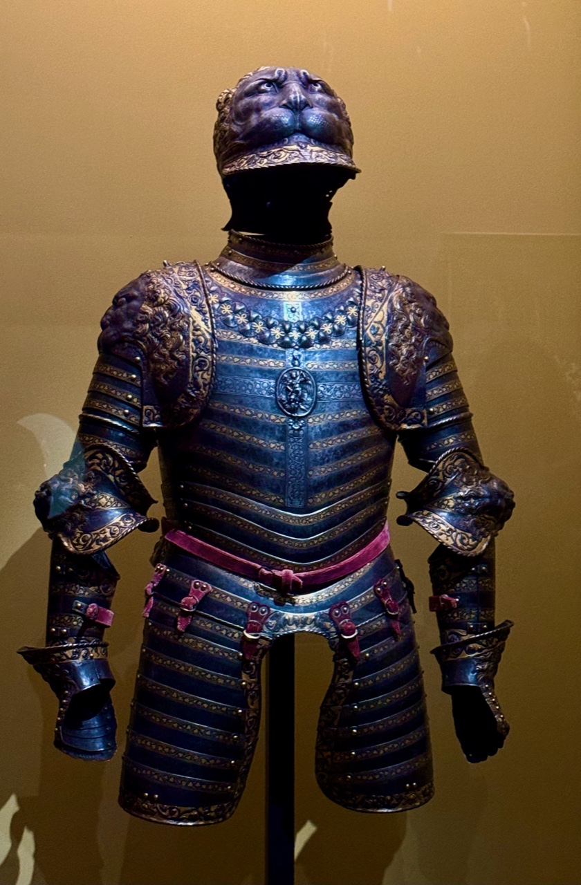 Armure “aux Lions“ 1540 de Giovanni Paolo Negroli