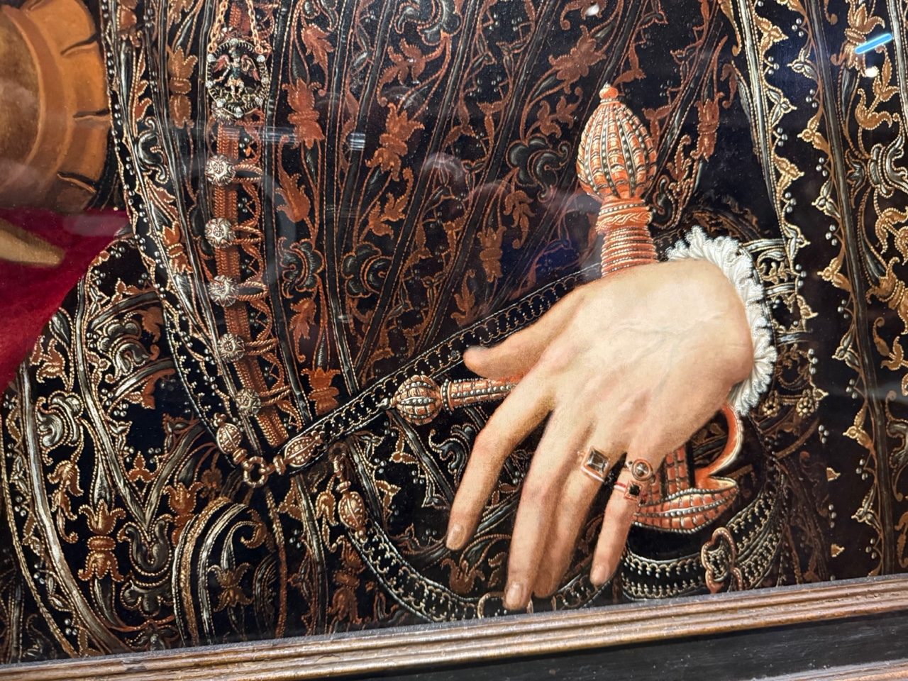 Détail De Ce Portait De Gentilhomme De 1575 Par Un Anonyme Français