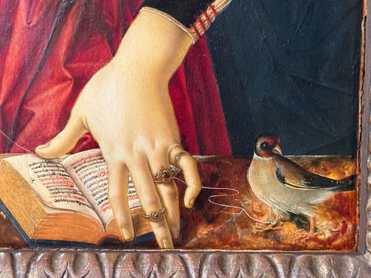 Détail De La Vierge Et L'enfant De Le Perugin 1470!!