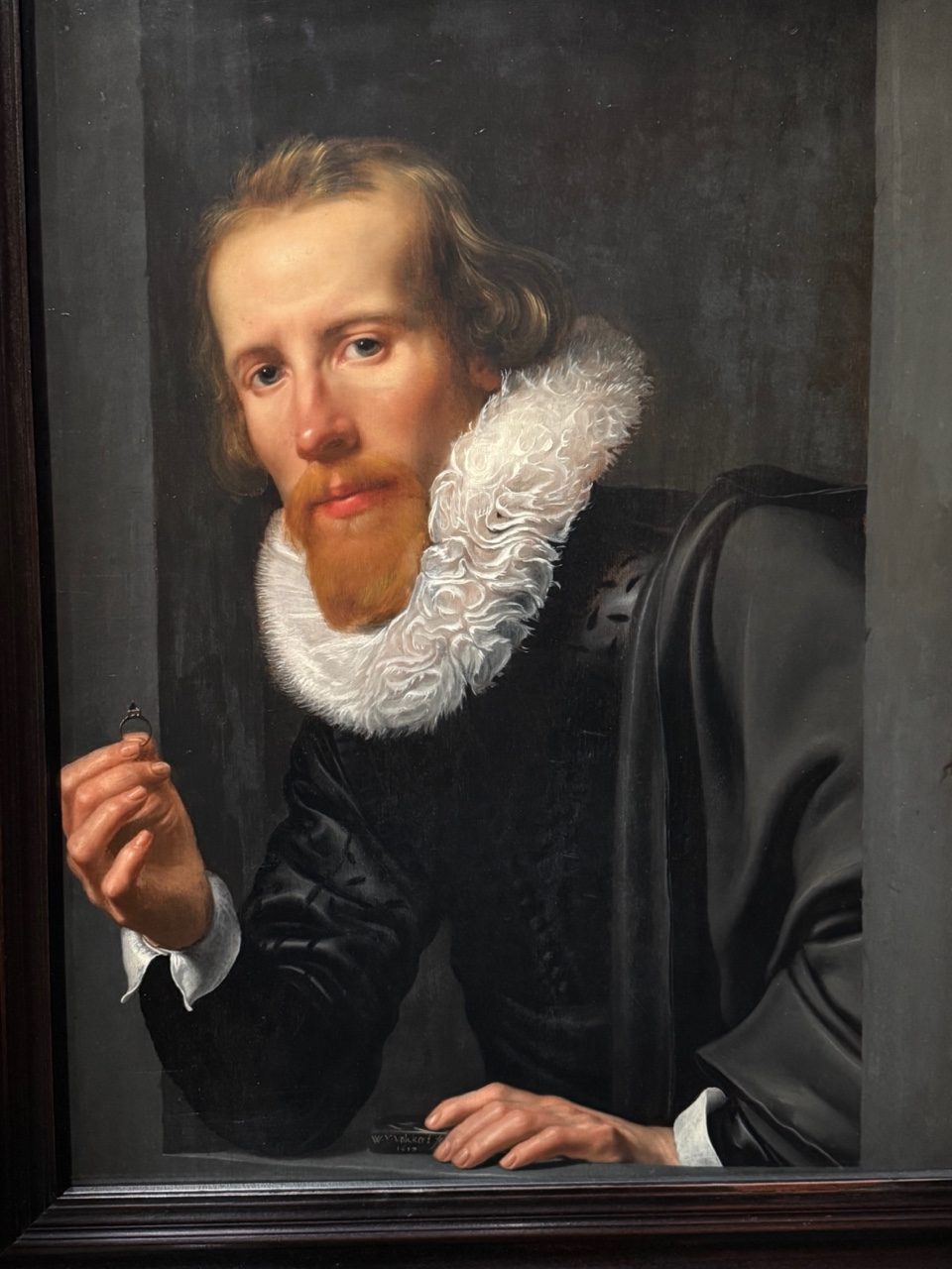 Orfèvre À La Bague 1617 Par Werner Van Den Valkert