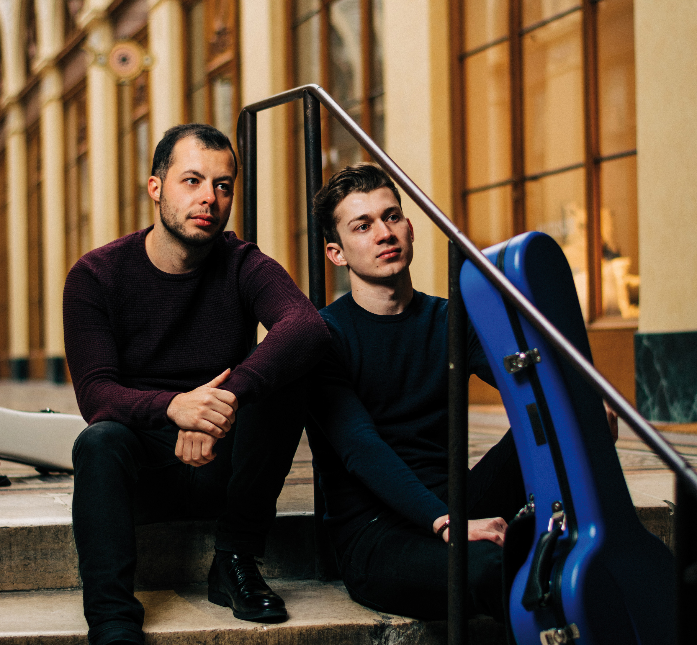 Thibaut Garcia et Antoine Morinière © Picart