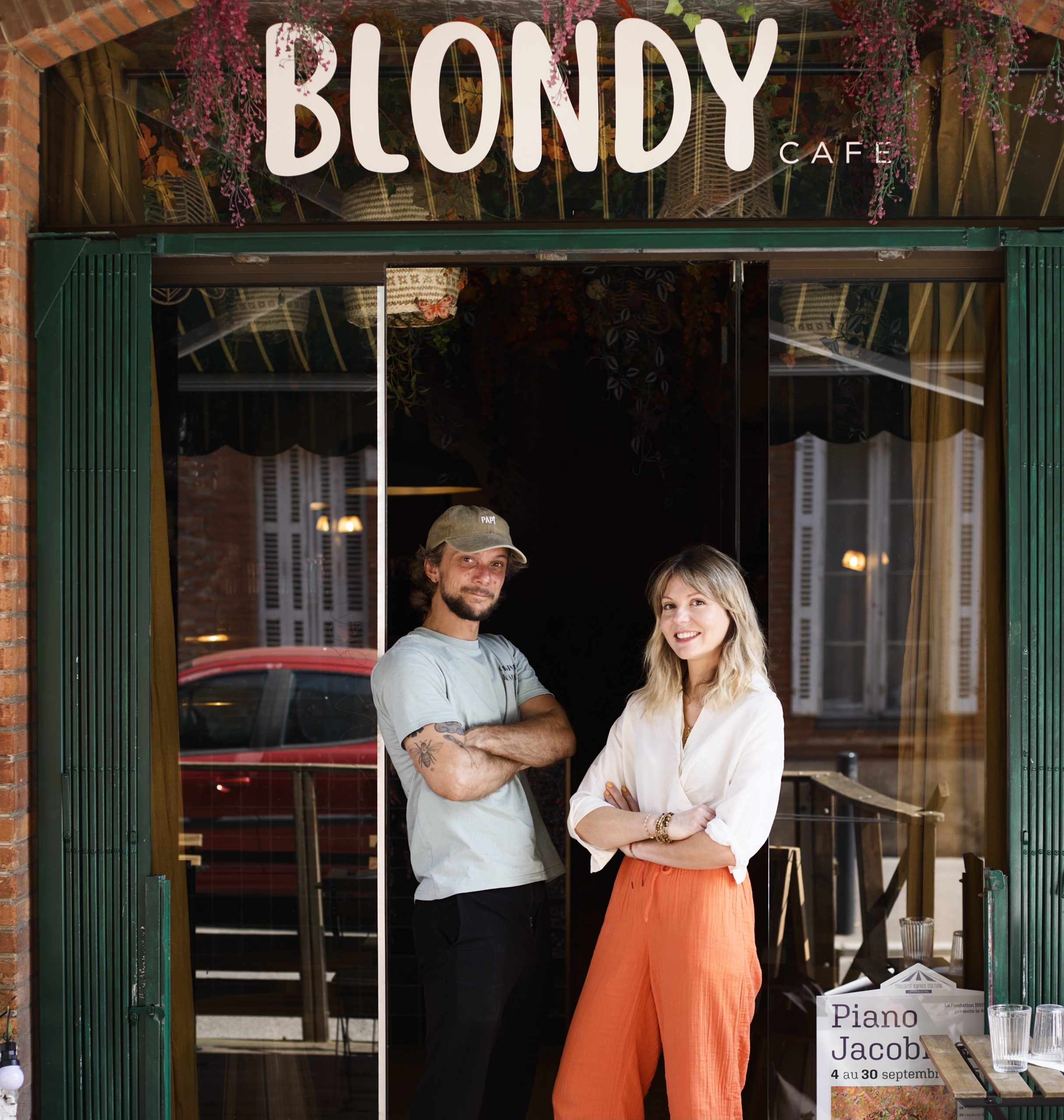 Devanture Blondy Café