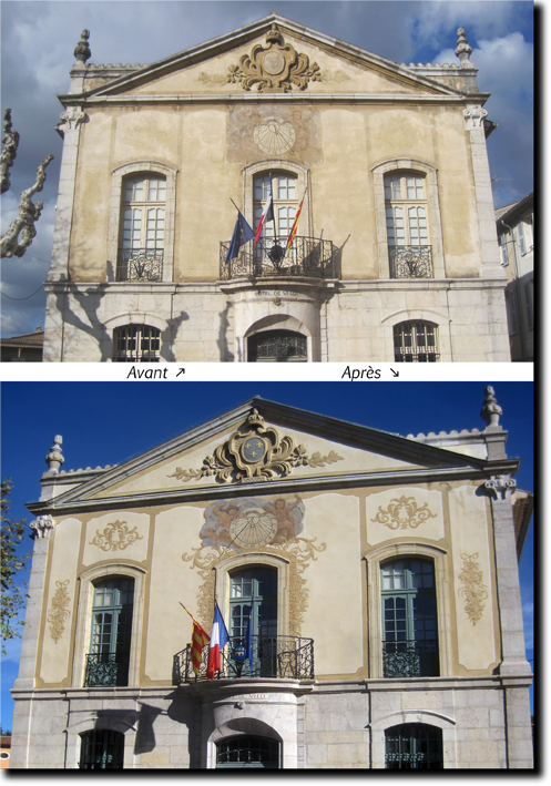 Restauration Façade Mairie ©Raphaël Ibanez