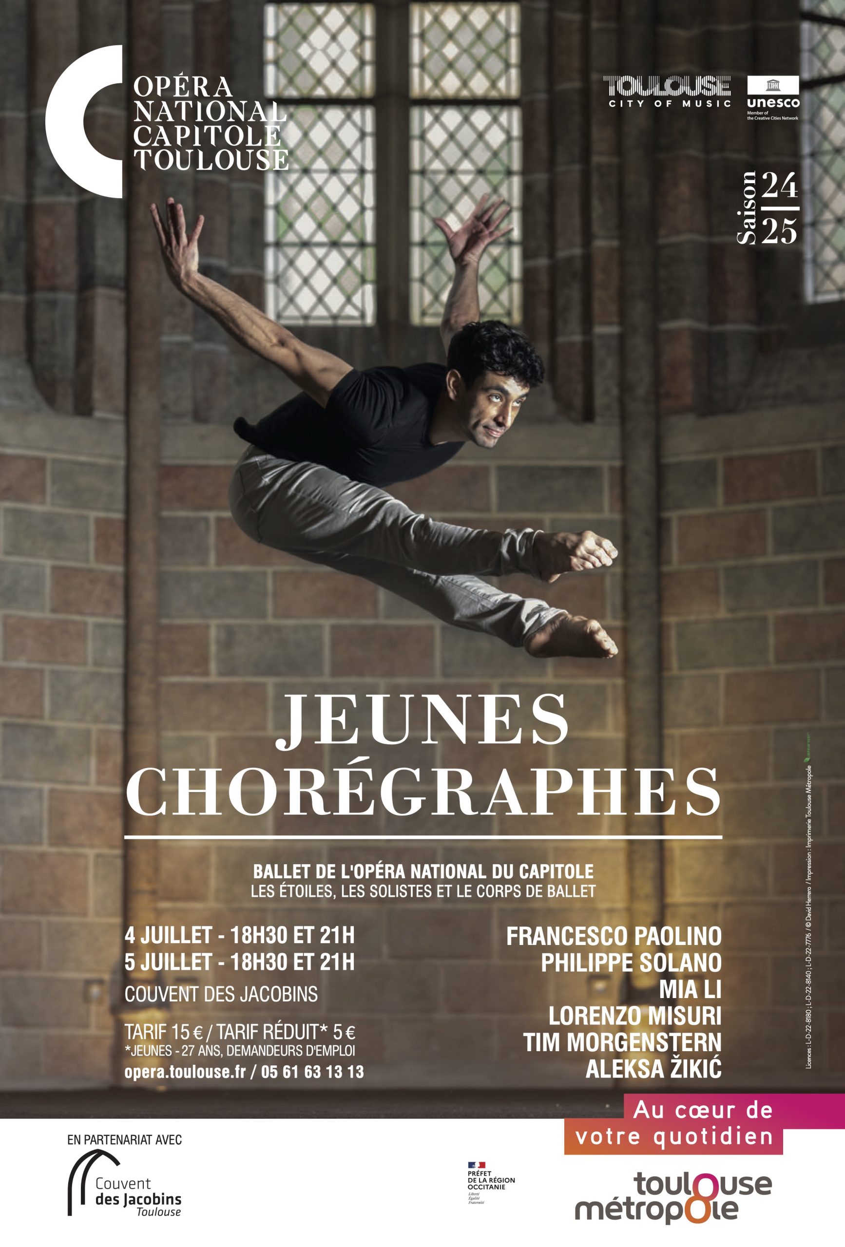 Opéra National Du Capitole Jeunes Chorégraphes