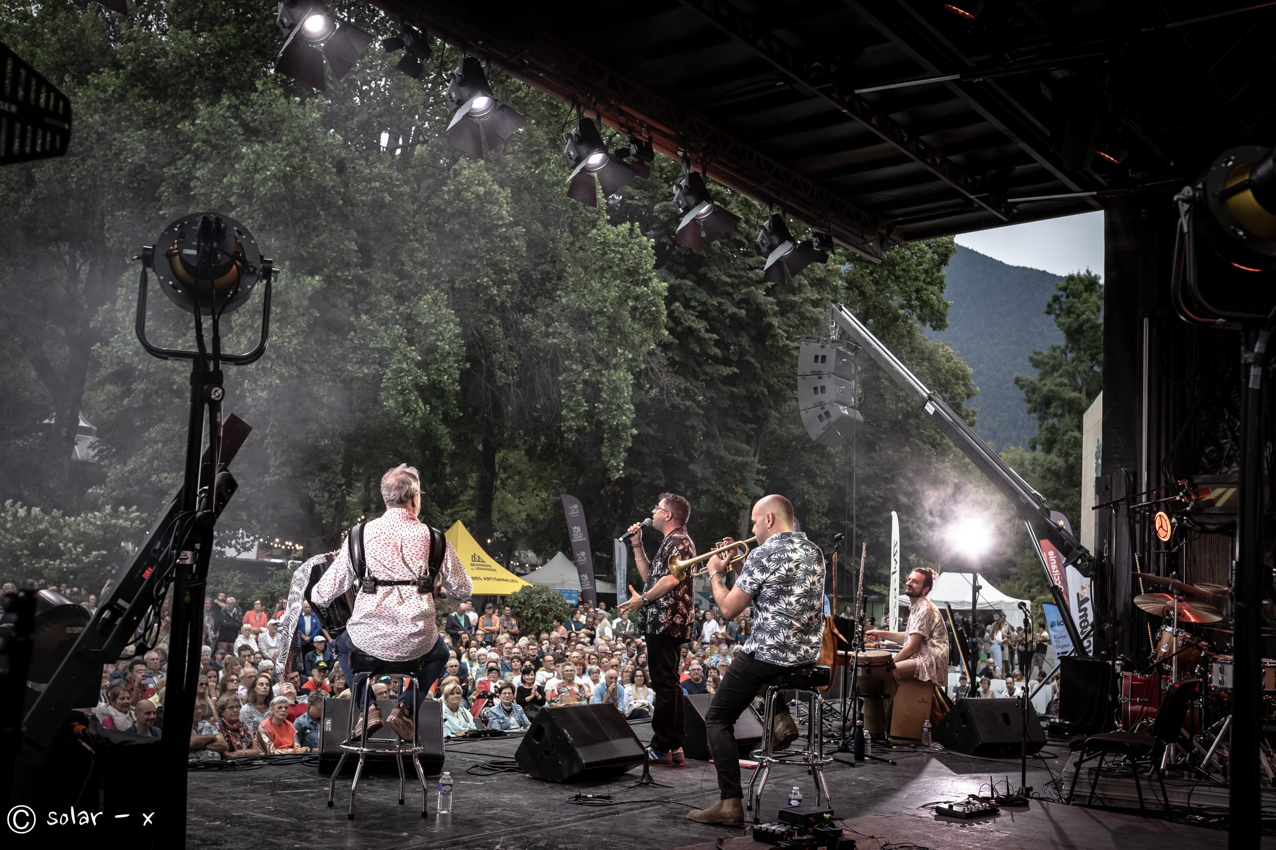 Anda Lutz Cosmo Jazz Luchon 2025 Forêt