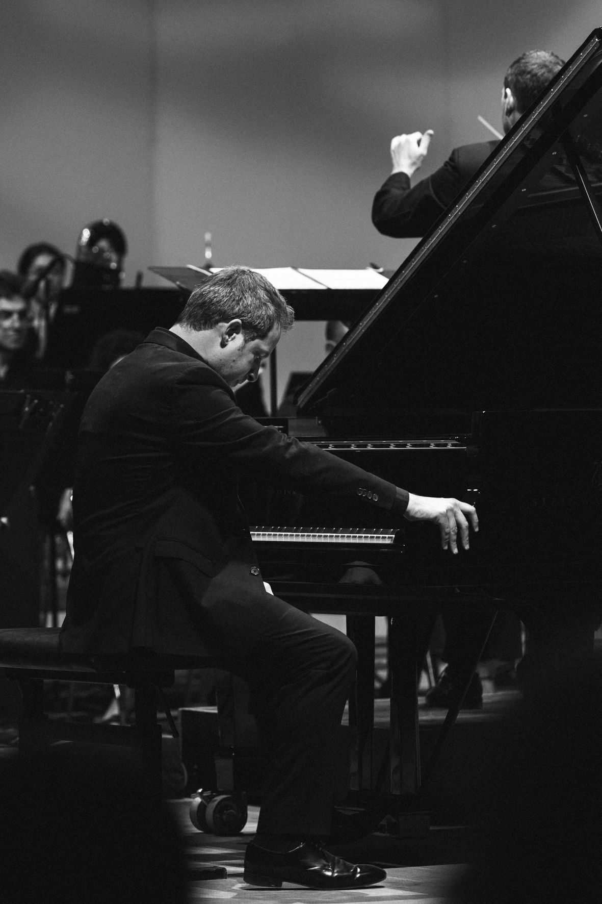 B Chamayou L Bringuier Orchestre Philharmonique De Nice 8 © Valentine Chauvin 2025