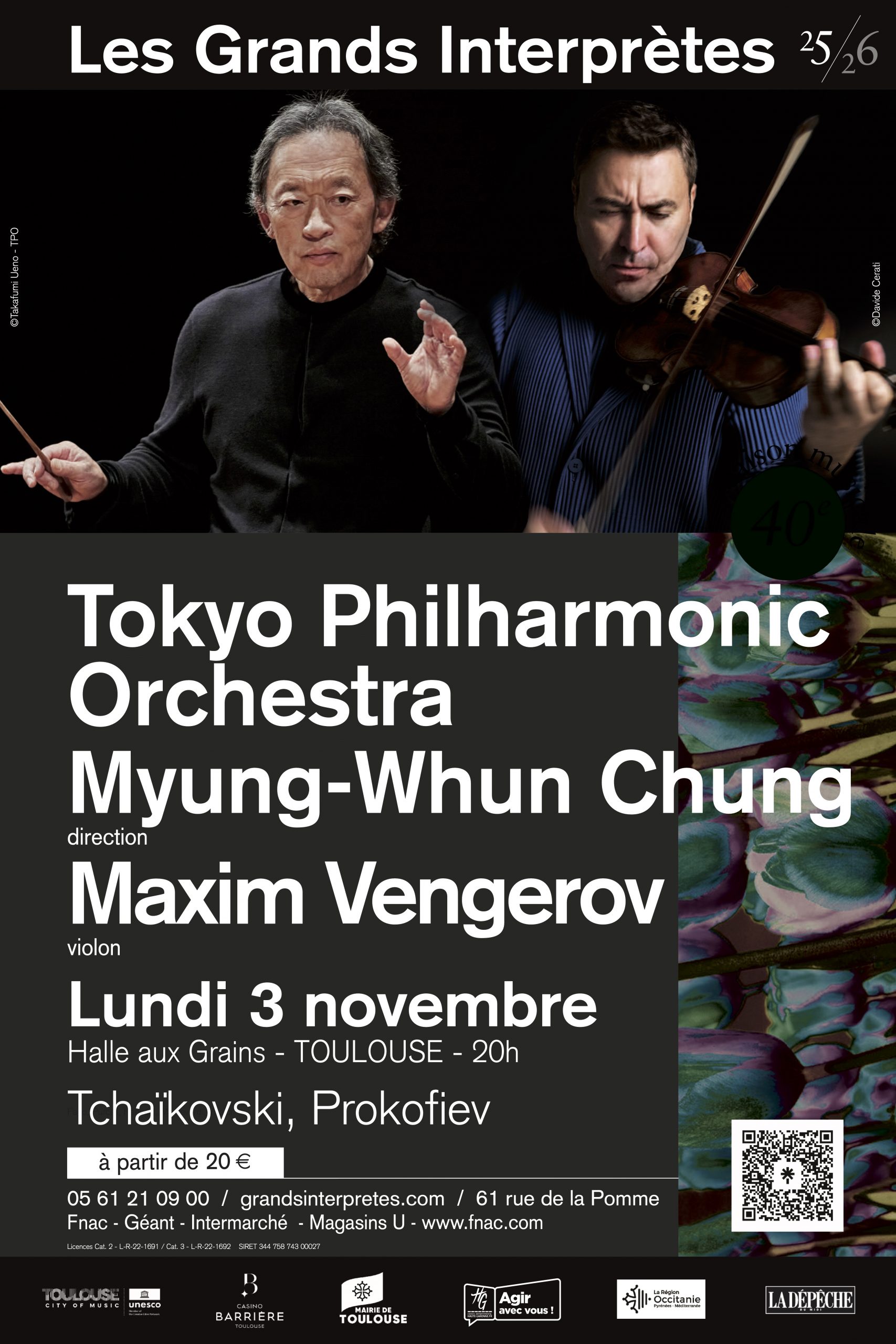 Les Grands Interprètes Myung Whun Chung Et Maxim Vengerov