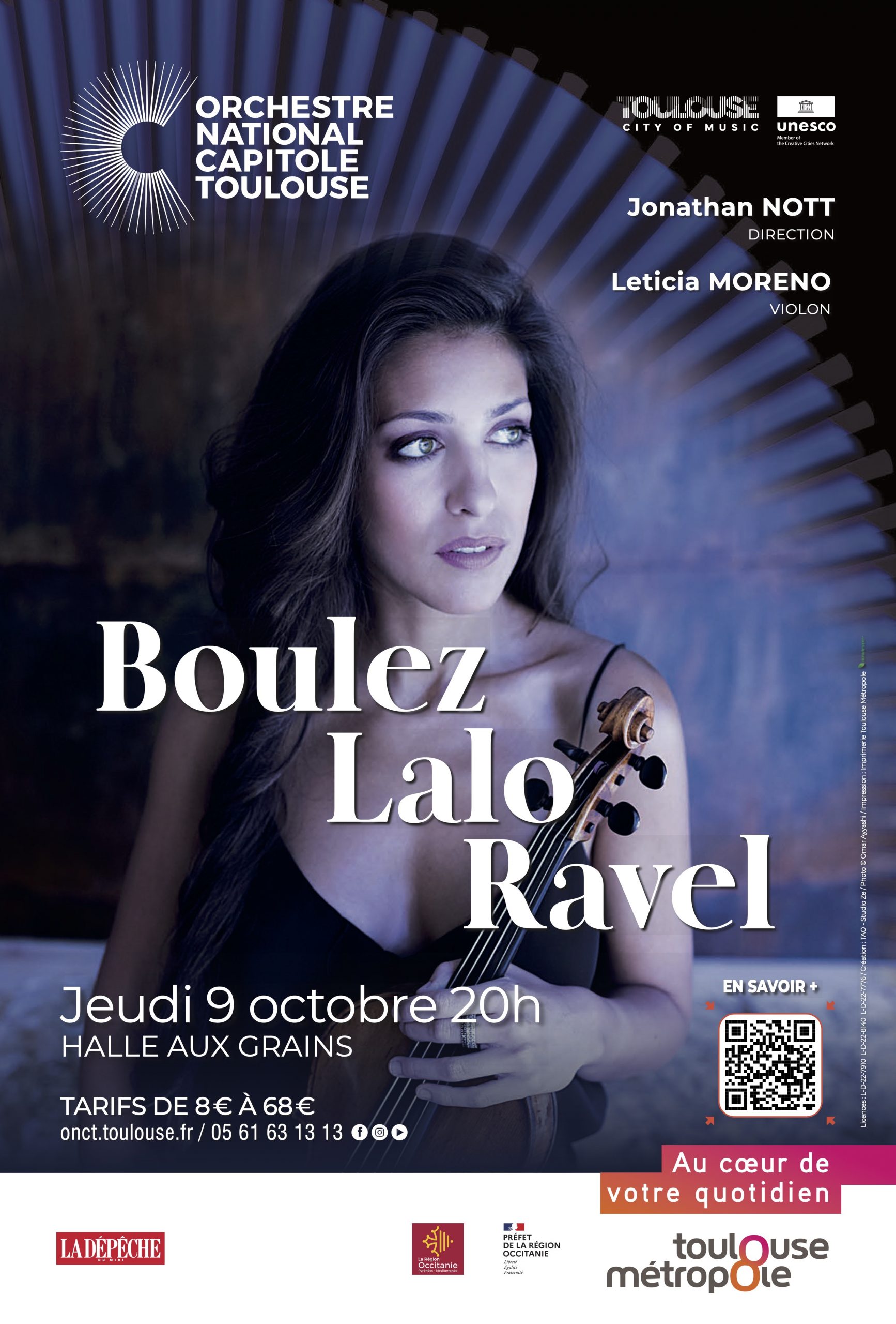 Orchestre National Du Capitole Jonathan Nott Et Leticia Moreno