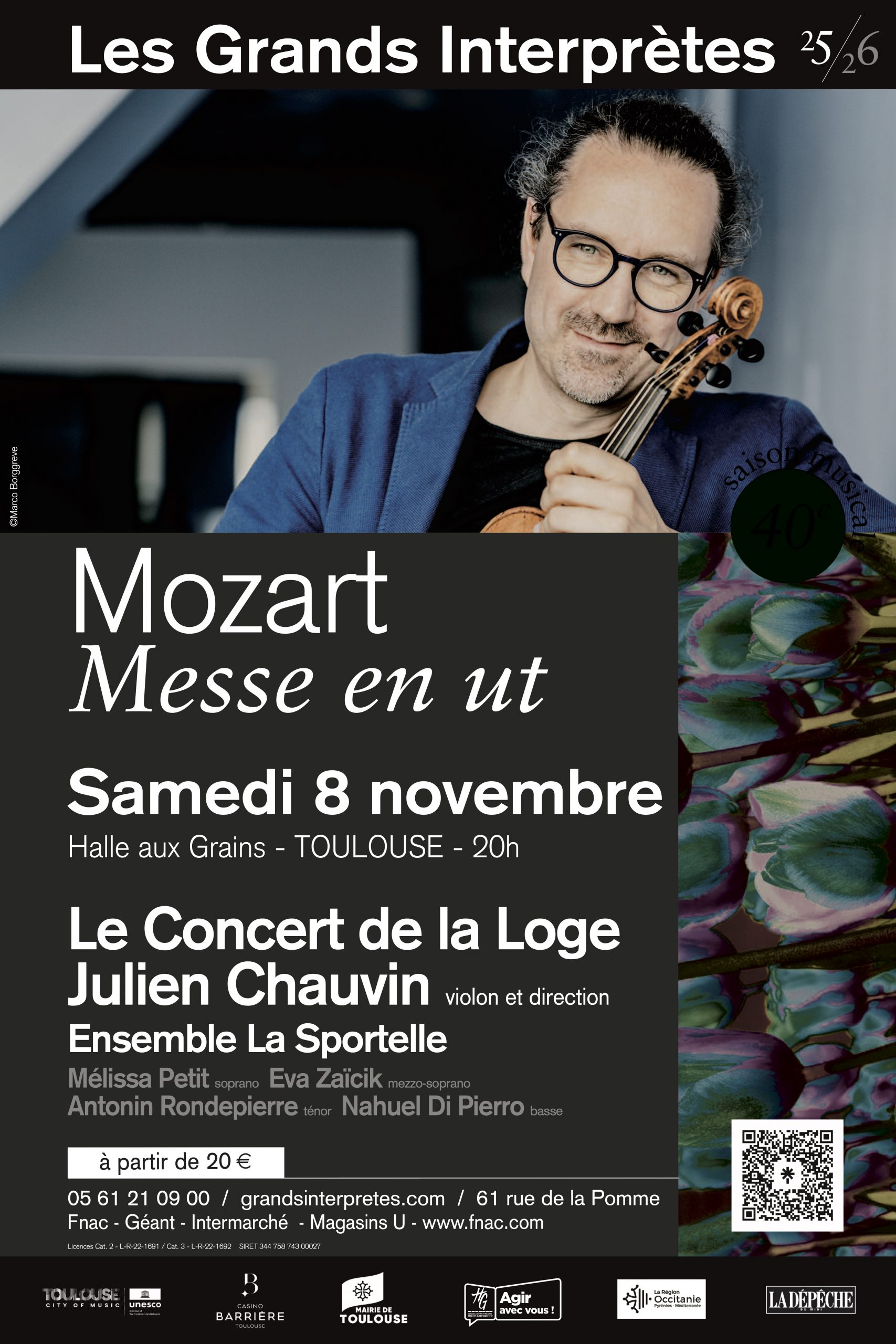 Les Grands Interprètes Le Concert De La Loge