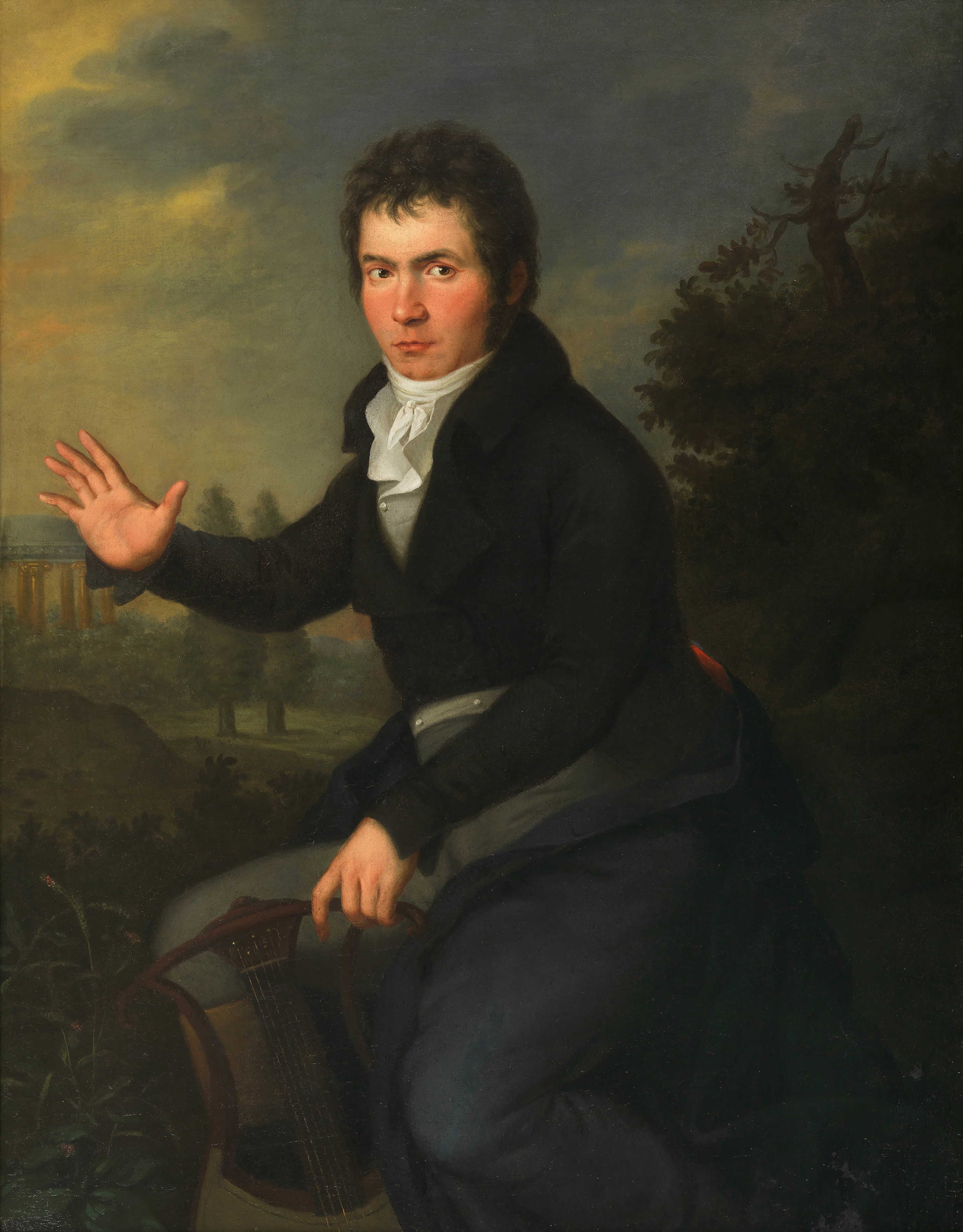 Ludwig Van Beethoven par Joseph Willibrord Mähler