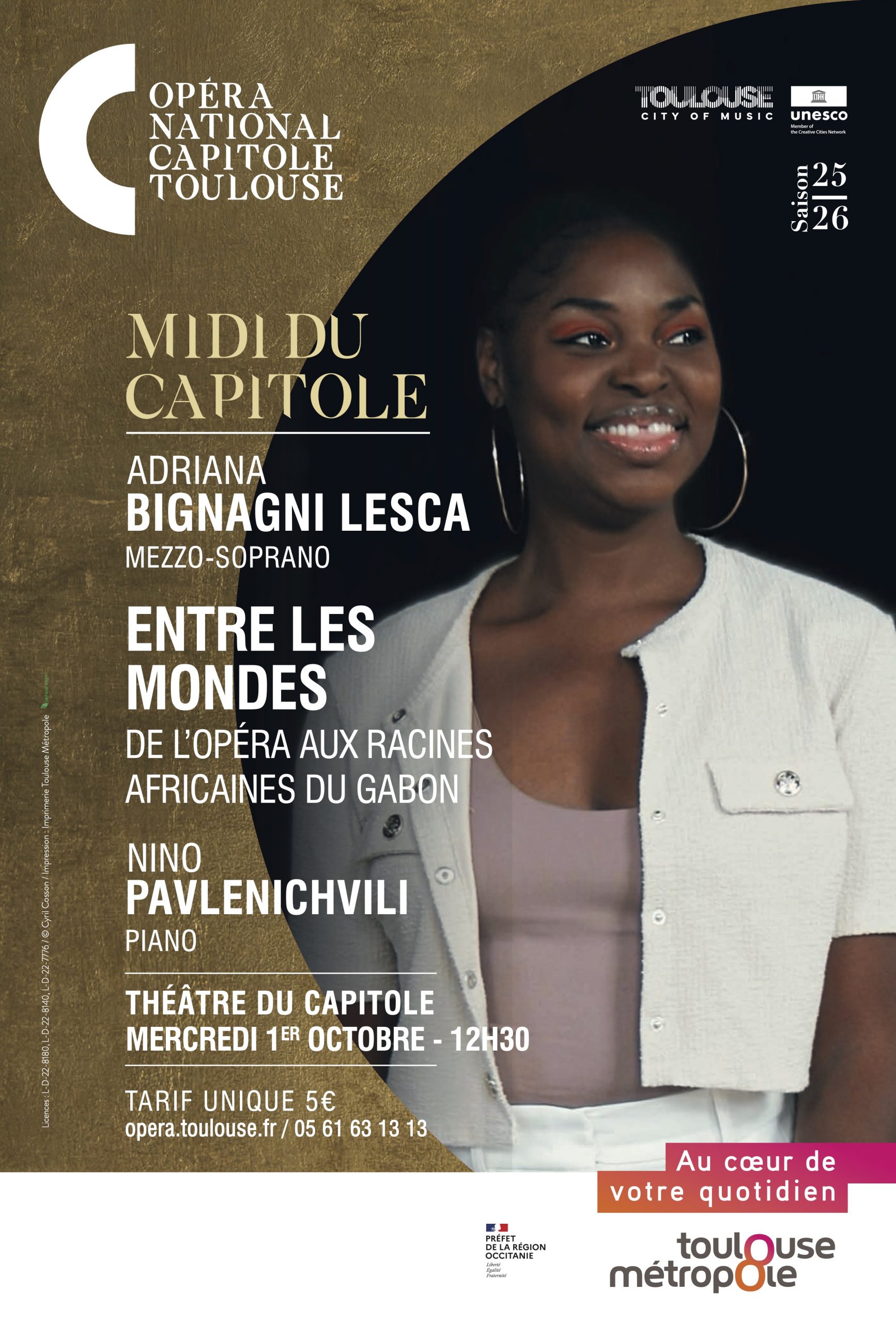 Opéra National Du Capitole Bignagni Lesca
