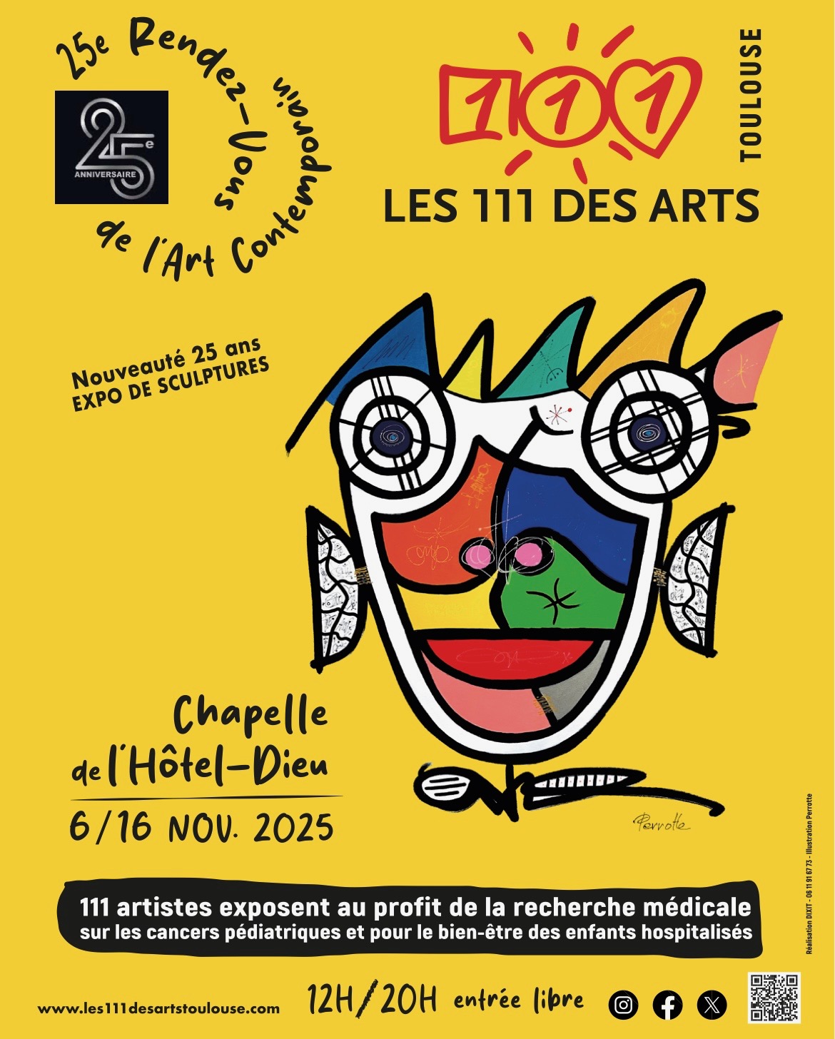 Affiche 111 Des Arts 2025