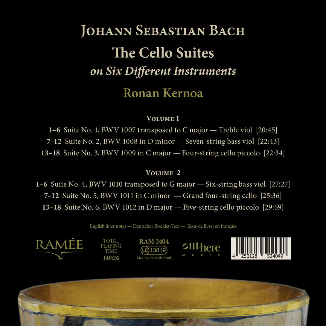 J S Bach The Cello Suites On Six Different Instruments Ram2404 20251023150415 Back