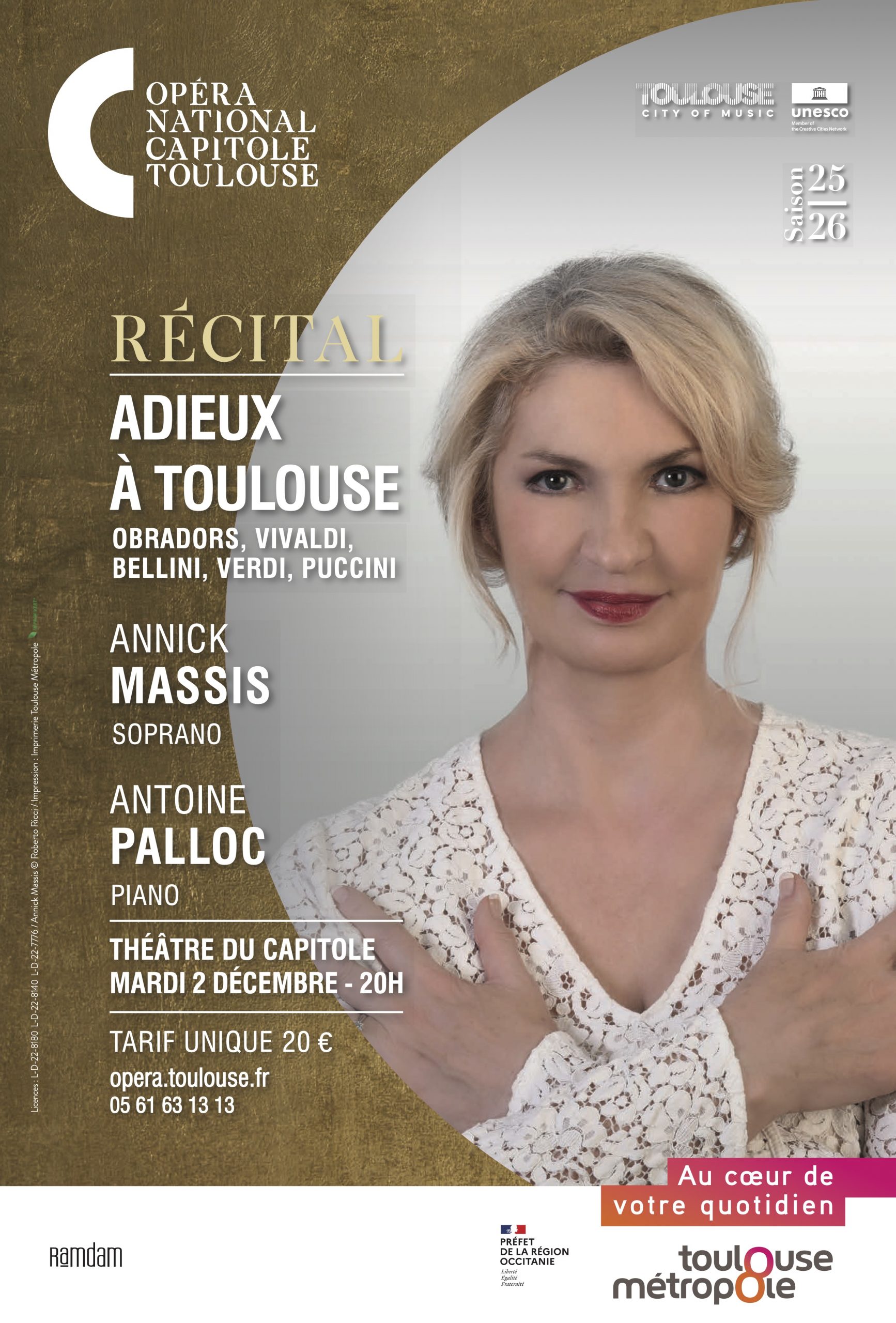 Opéra Du Capitole Annick Massis