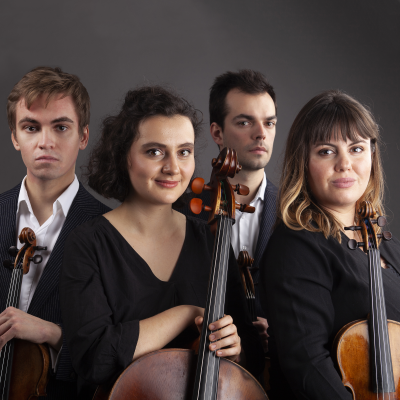 Quatuor Métamorphoses Portrait Format Carré BD