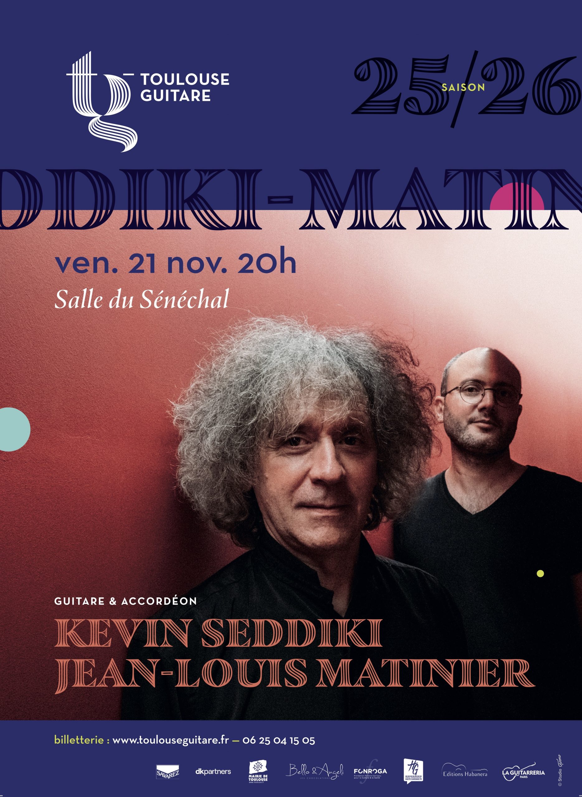 Toulouse Guitare Kevin Seddiki Et Jean Louis Matinier