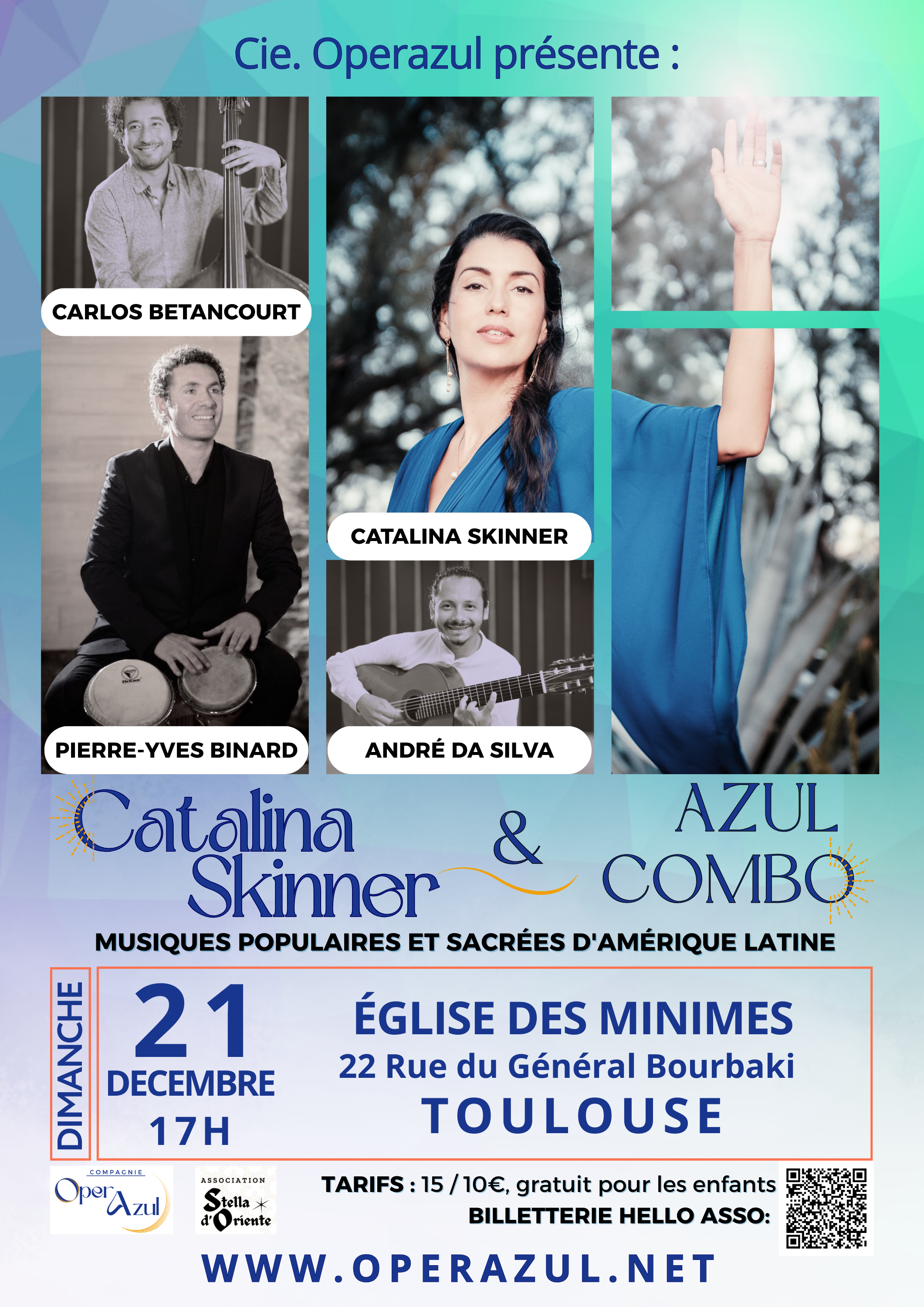Cie Oper'Azul Concert Eglise Des Minimes