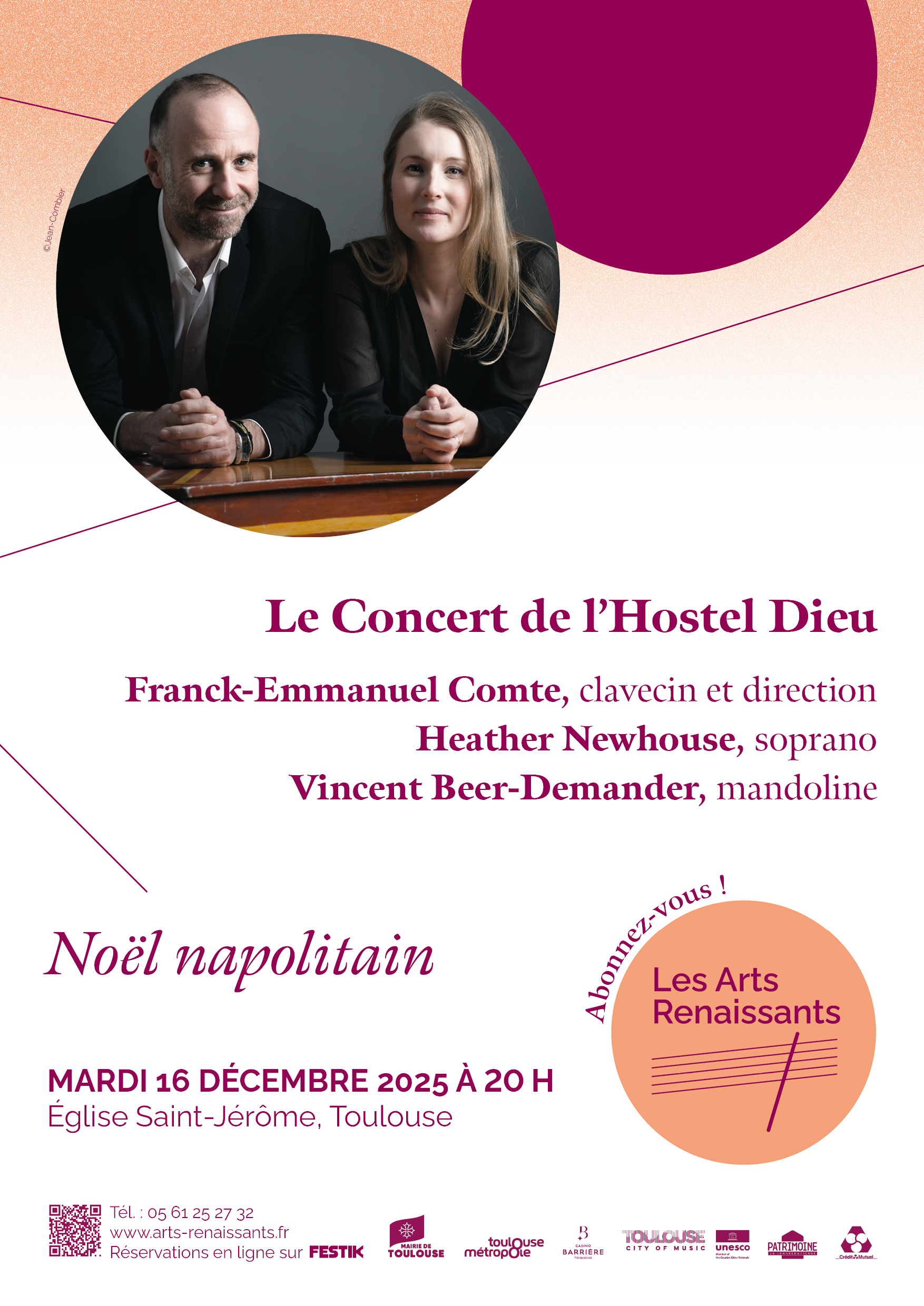 Les Arts Renaissants Le Concert De L'Hostel Dieu
