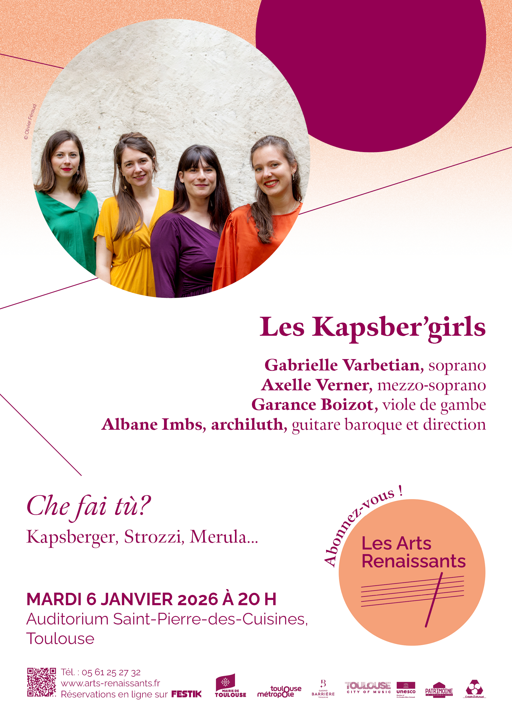 Les Arts Renaissants Les Kapsber'girls