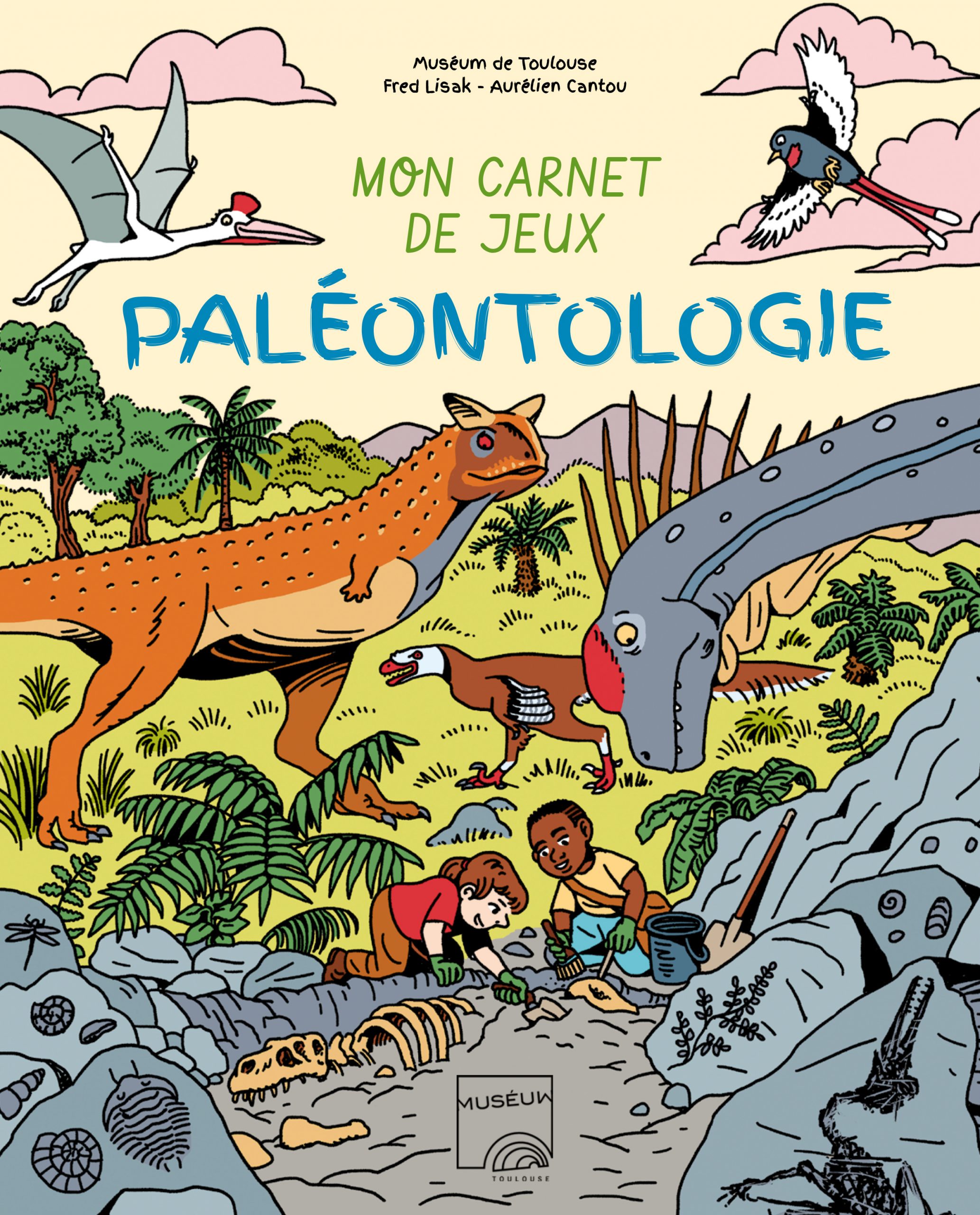 Mon Carnet De Jeux Paléontologie