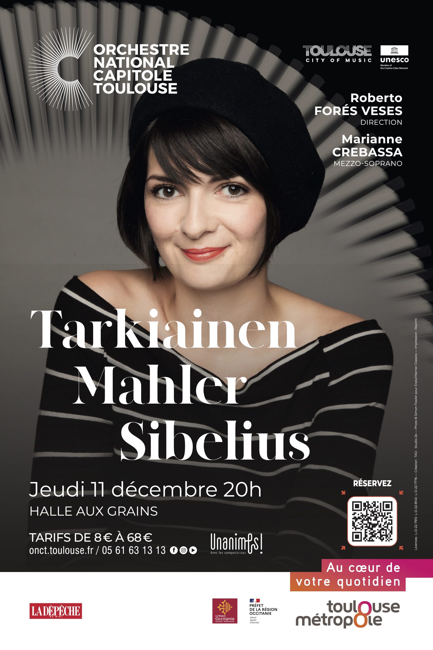 Orchestre National Du Capitole Roberto Forés Veses Et Marianne Crebassa