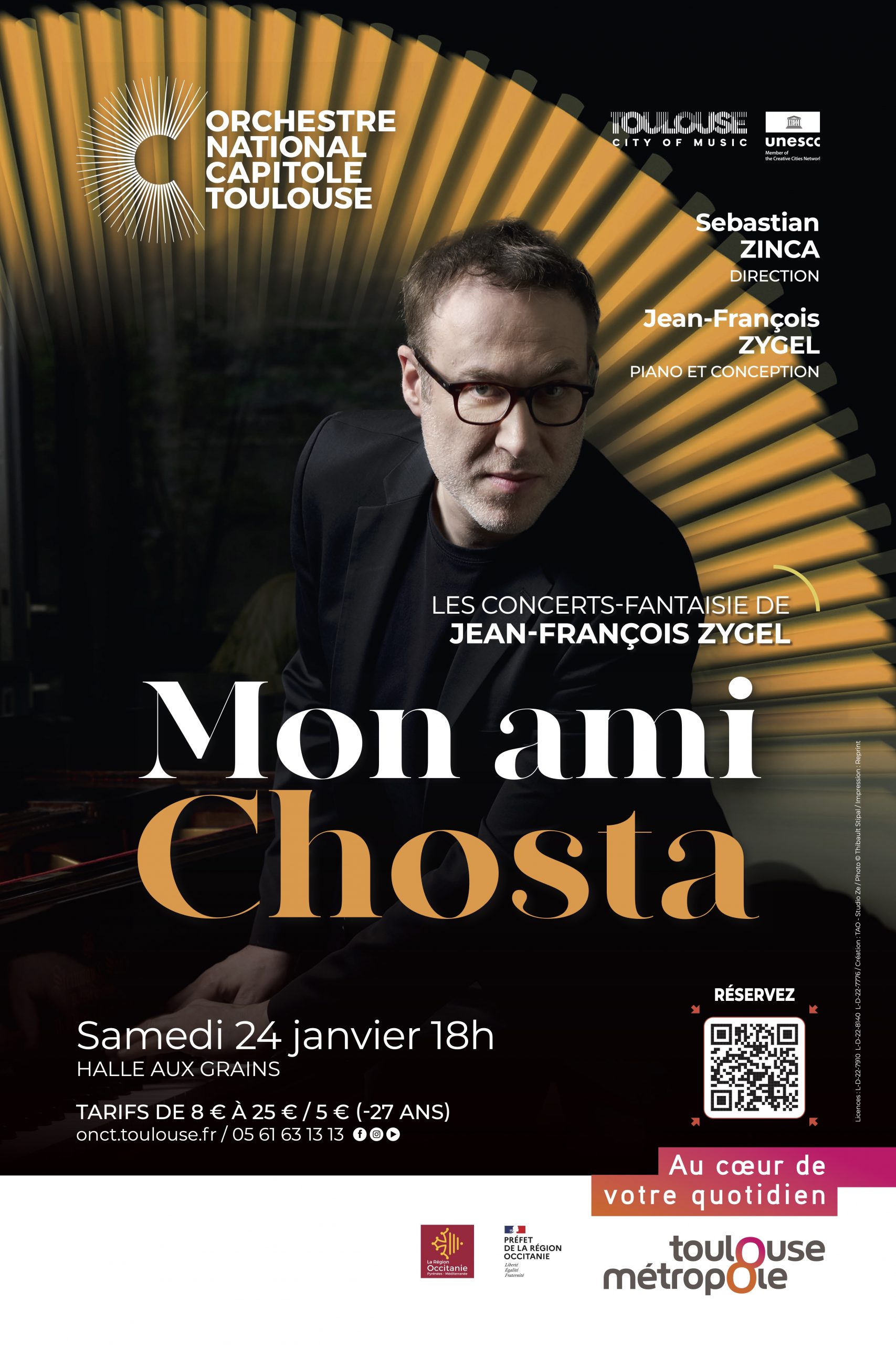 Orchestre National Du Capitole Mon Ami Chosta