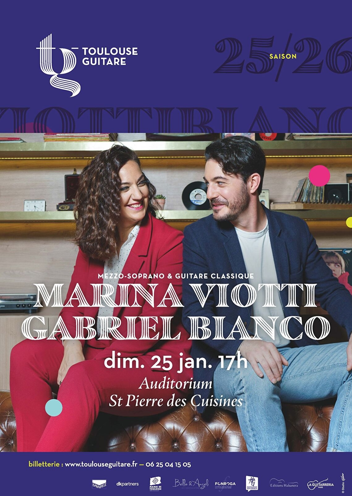 Toulouse Guitare Marina Vioti Et Gabriel Bianco