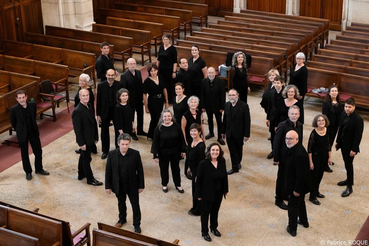 L’Ensemble Vocal Nota Bene – Photo Fabrice Roque