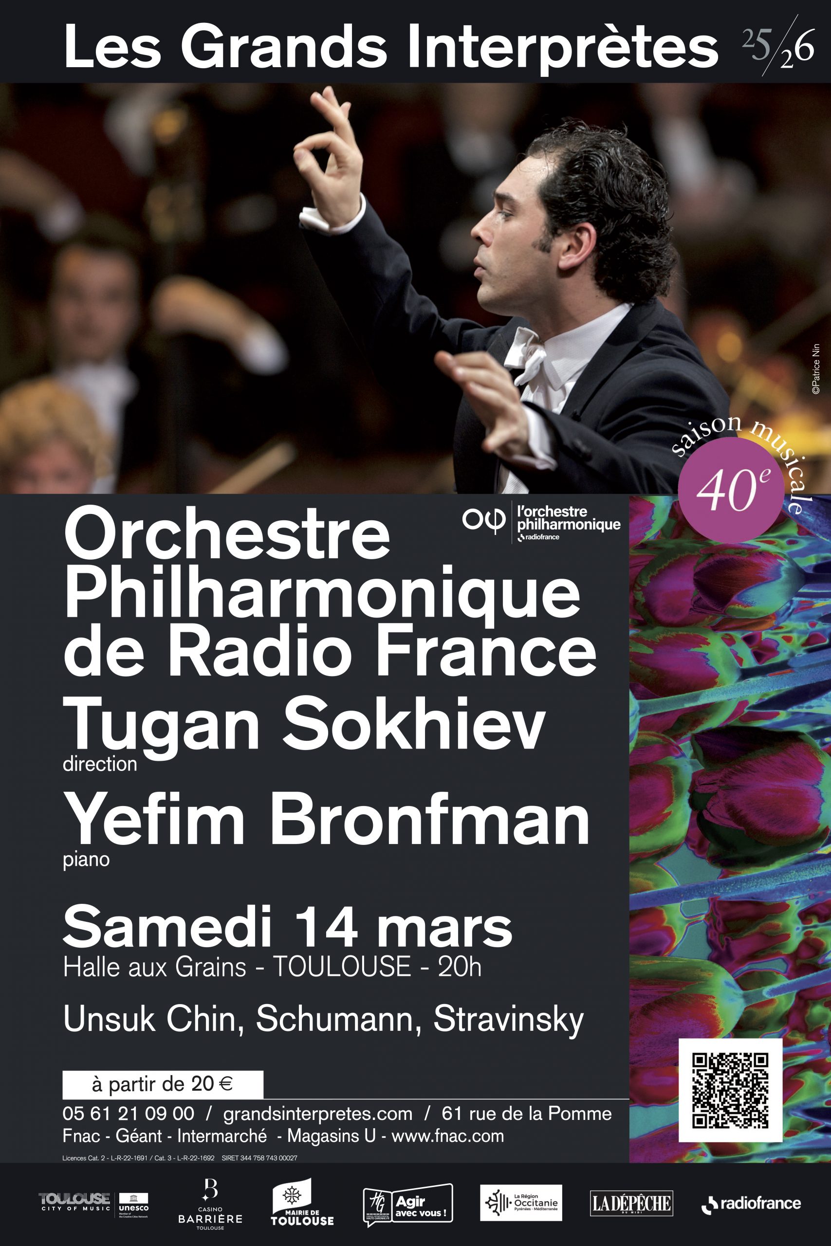 Les Grands Interprètes Radio France : Tugan Sokhiev