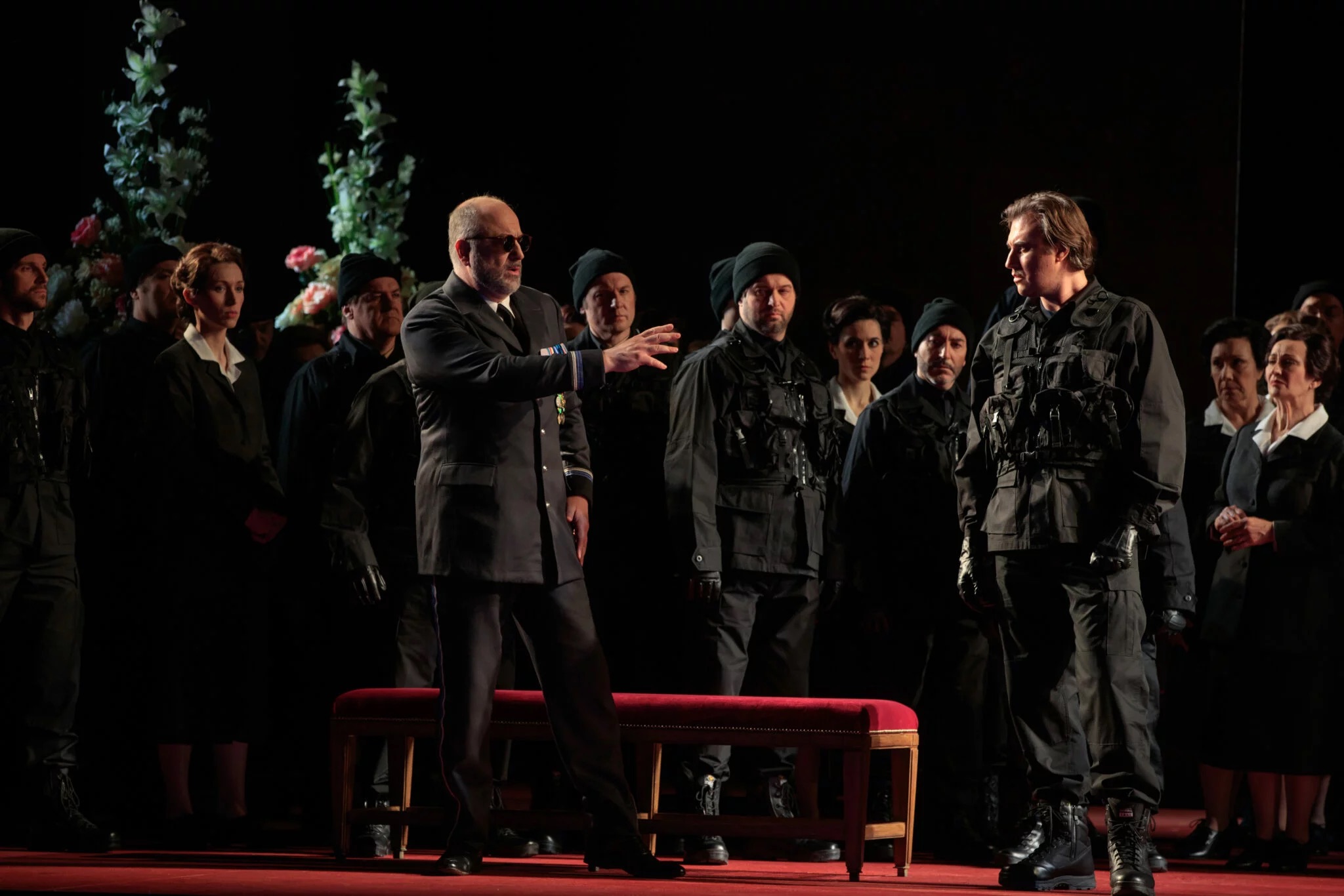 Michele Pertusi (Silva) Et Vitaliy Bilyy (Don Carlo) Photo Patrice Nin