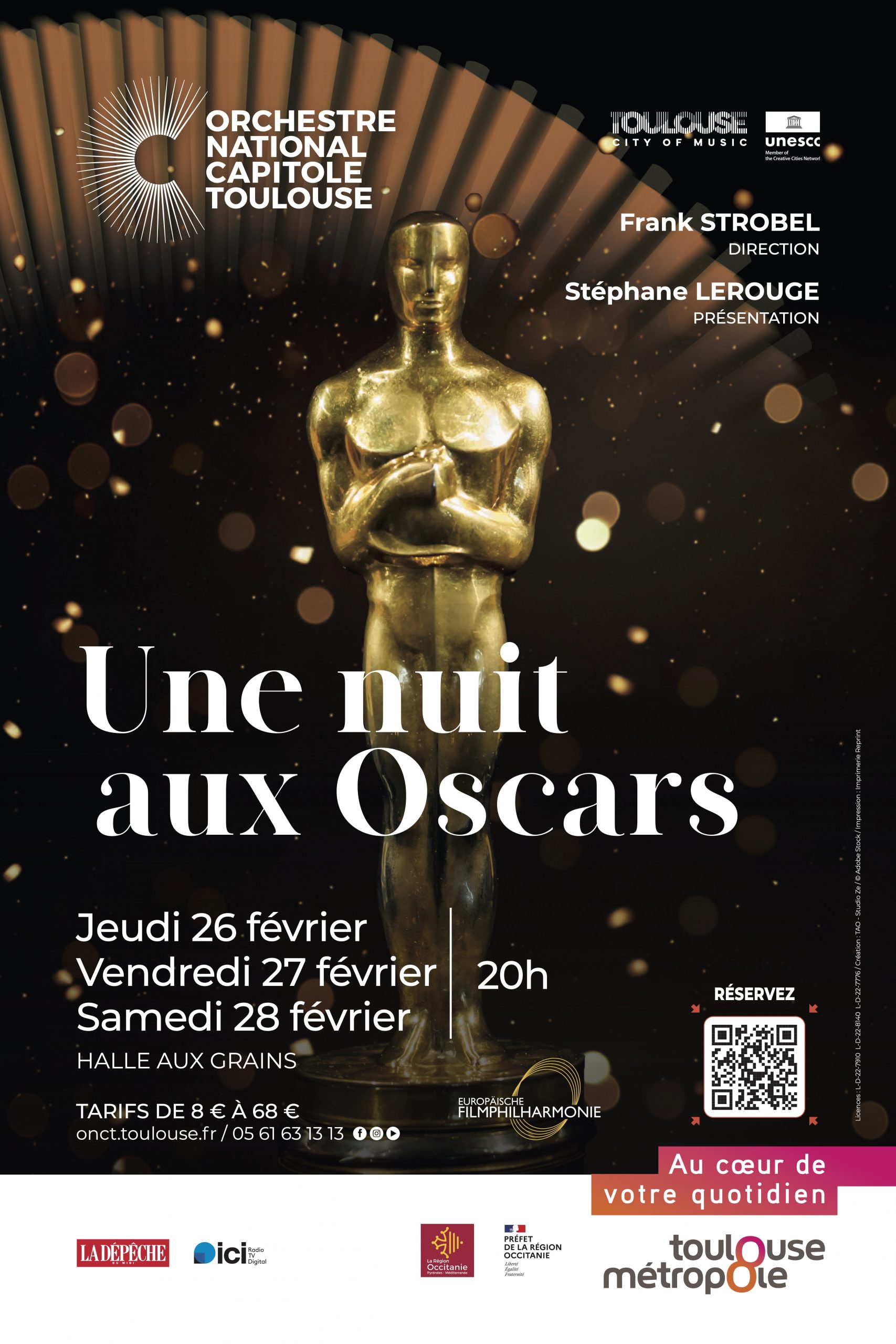 Orchestre National Du Capitole Une Nuit Aux Oscars