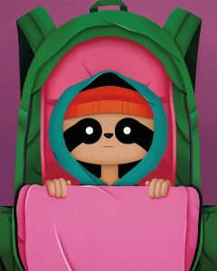 Cover de l'album "Backpack" ©Karl N'da Adopo