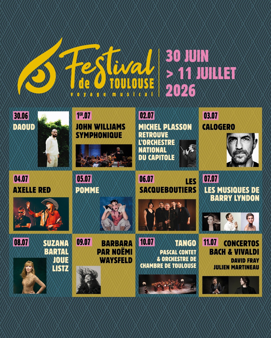 Festival De Toulouse Affiche