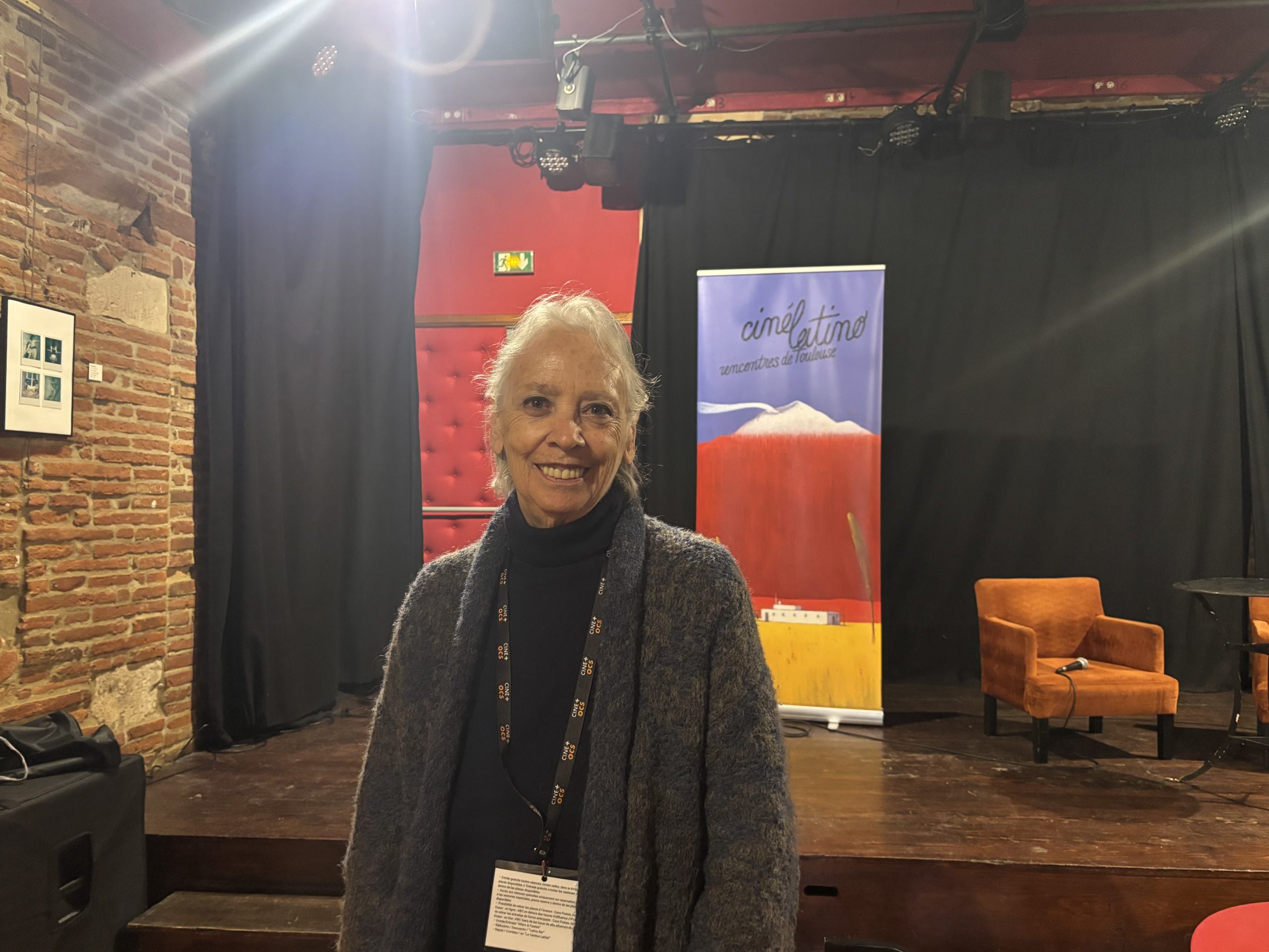 Bertha Navarro répond à nos questions. ©Mila Lartigue