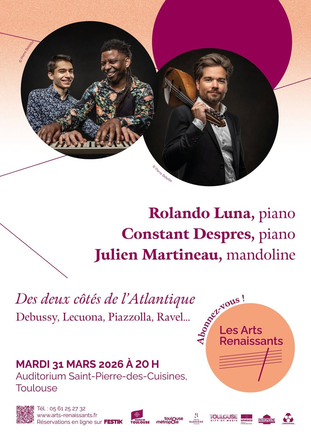 Les Arts Renaissants Rolano Luna Constant Despres Et Julien Martineau