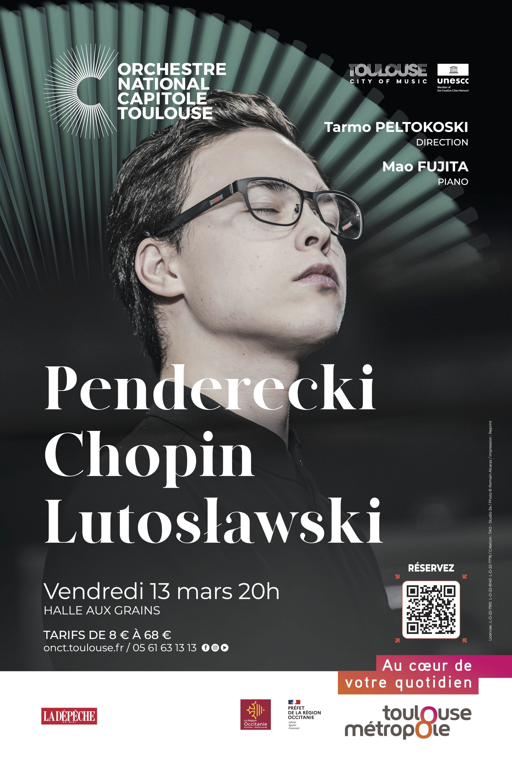 Orchestre National Du Capitole : Tarmo Peltokoski Et Mao Fujita