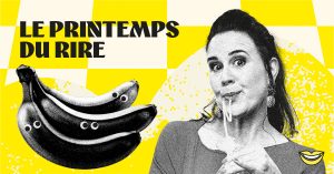 Antonia de Rendinger se produit pour le Printemps du rire ©DR