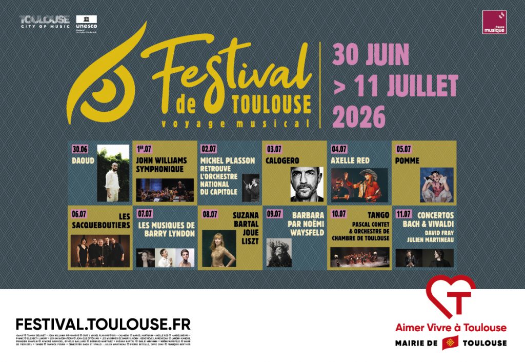 Festival De Toulouse News 2026