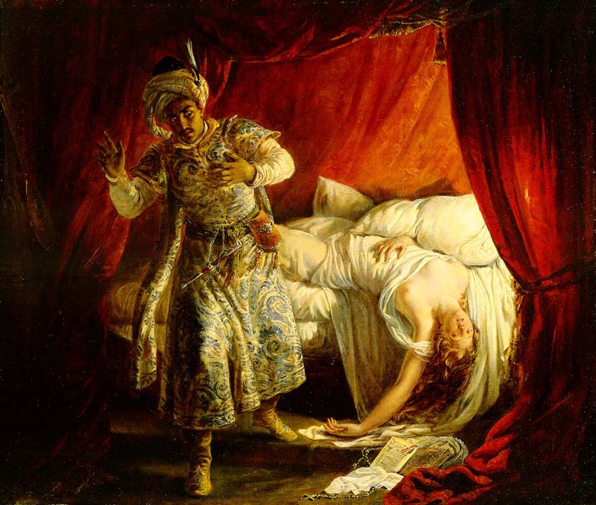 Otello La Mort De Desdemona Alexandre Collin