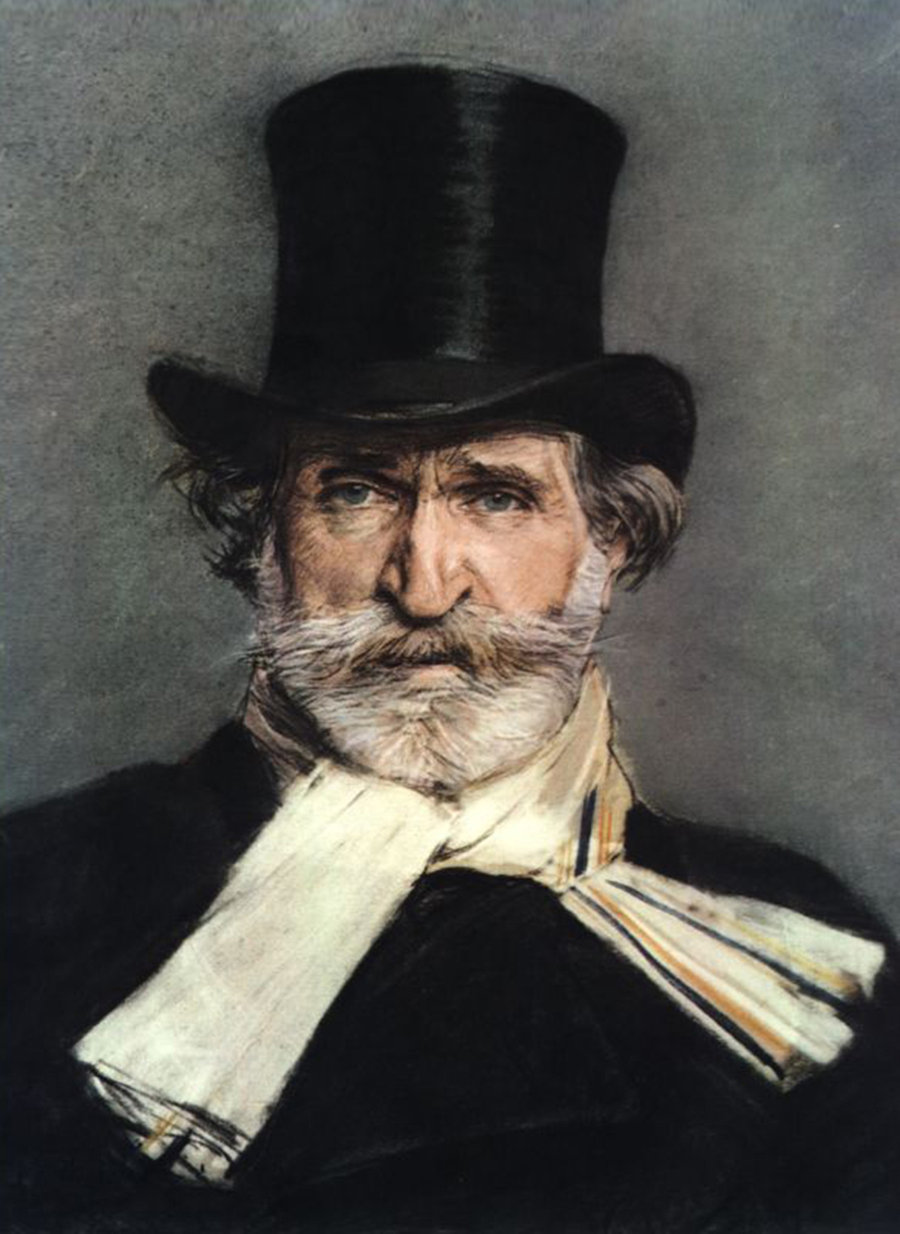 Portrait De Giuseppe Verdi Par Giovanni Boldini